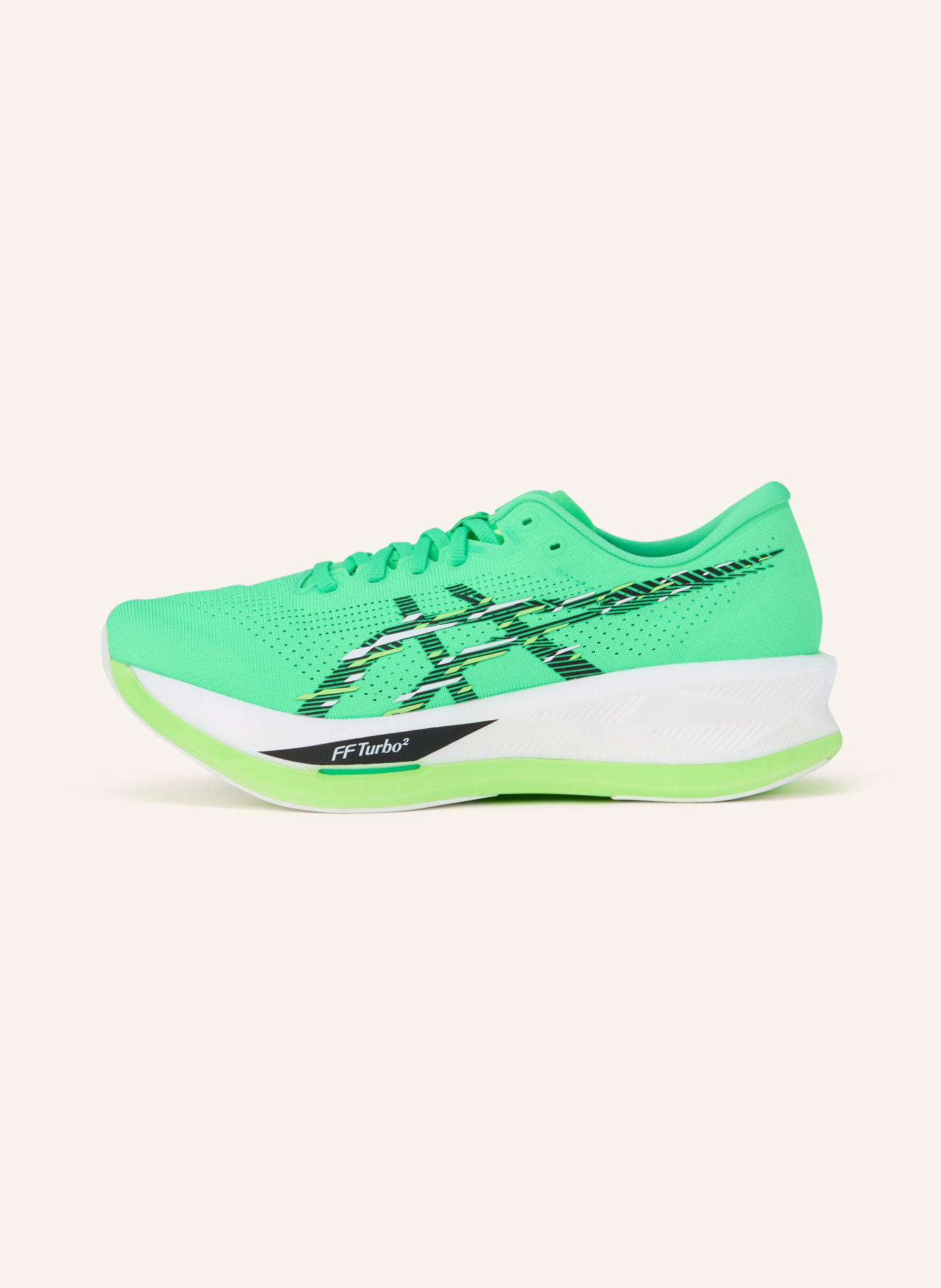 ASICS Laufschuhe SONICBLAST: NEONGRÜN / SCHWARZ