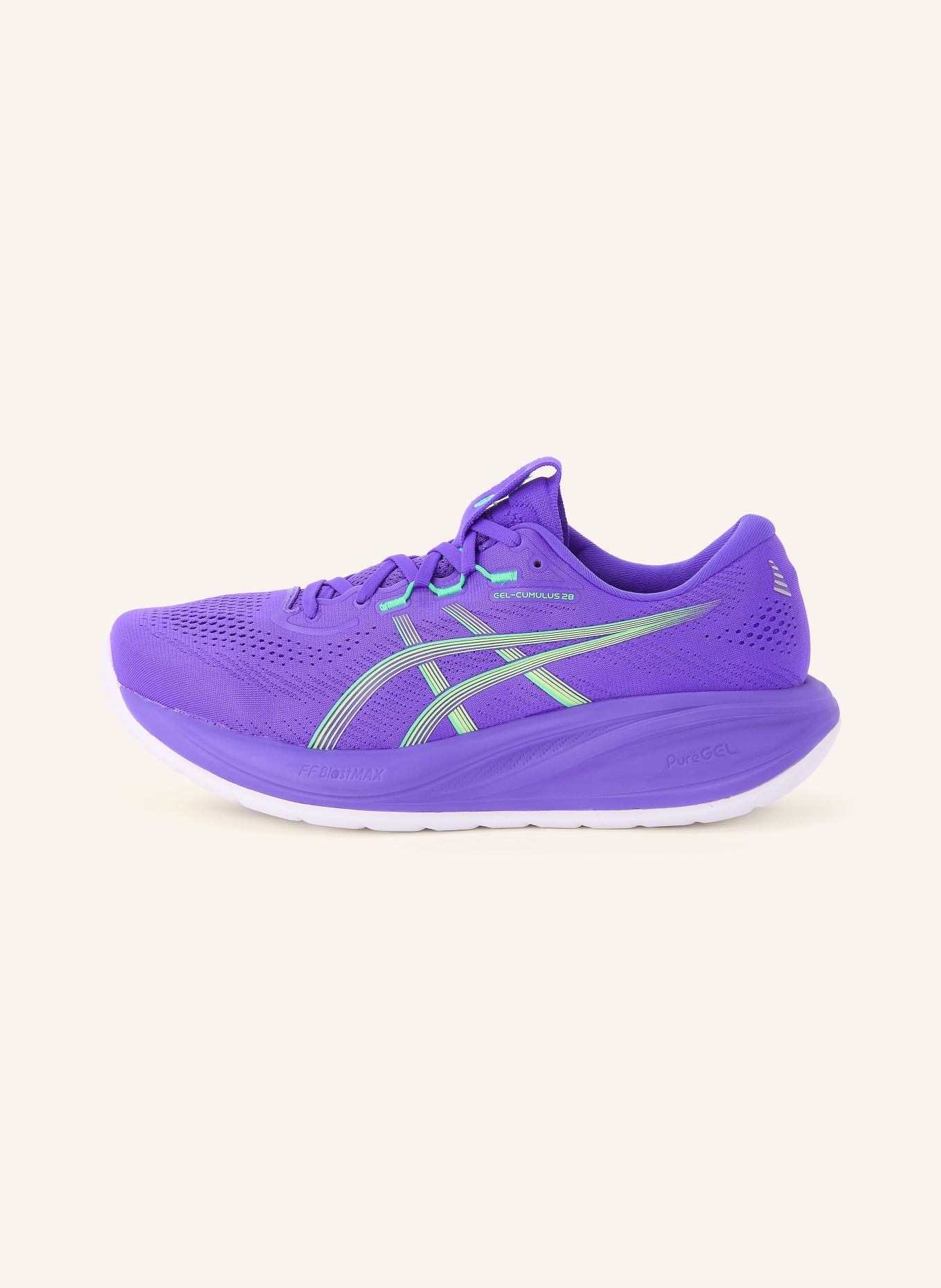 ASICS Chaussures de course GEL-CUMULUS 28: LILAS / VERT