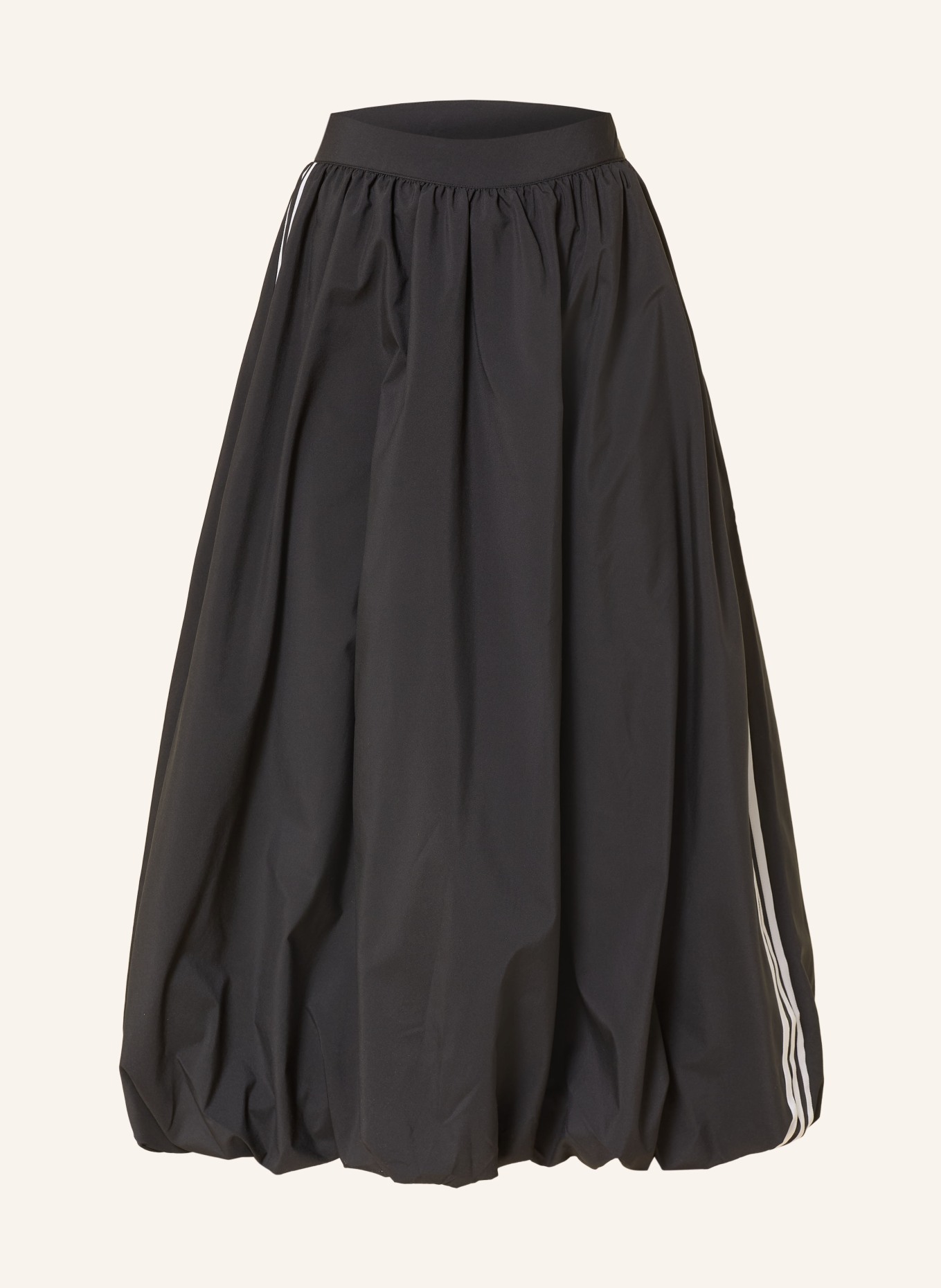 adidas Originals Rock BALLOON LONG mit Galonstreifen: DUNKELGRAU / WEISS