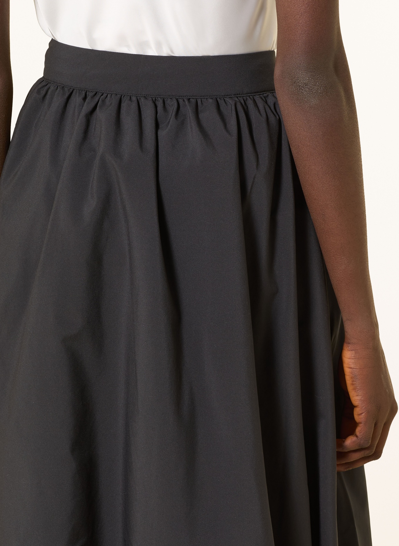 adidas Originals Rock BALLOON LONG mit Galonstreifen: DUNKELGRAU / WEISS