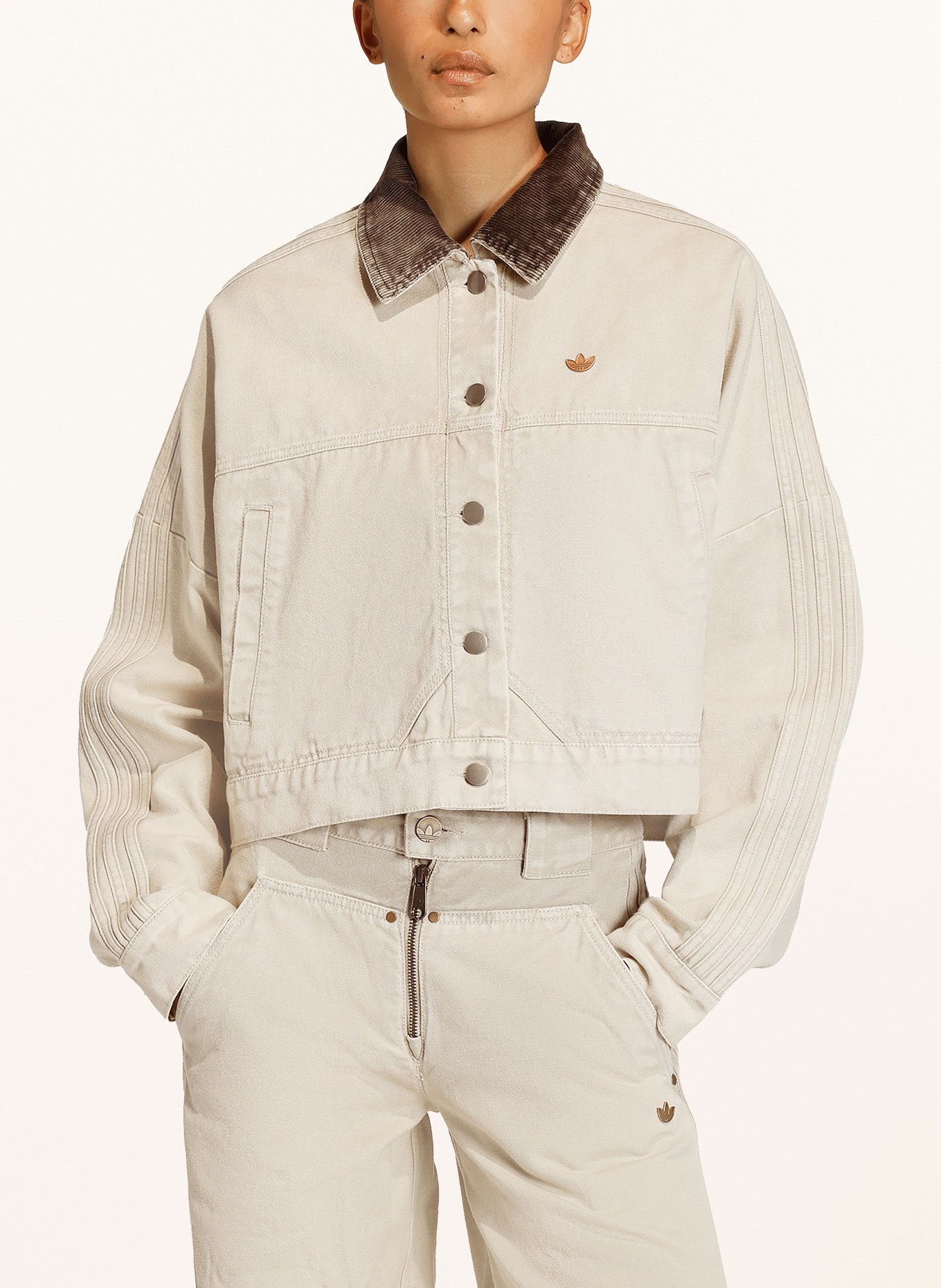 adidas Originals denim jacket: STOKHA