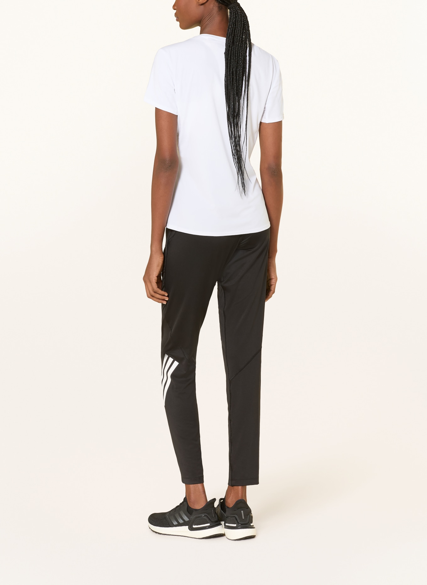 adidas Lauf-Tights ADI365: SCHWARZ / WEISS