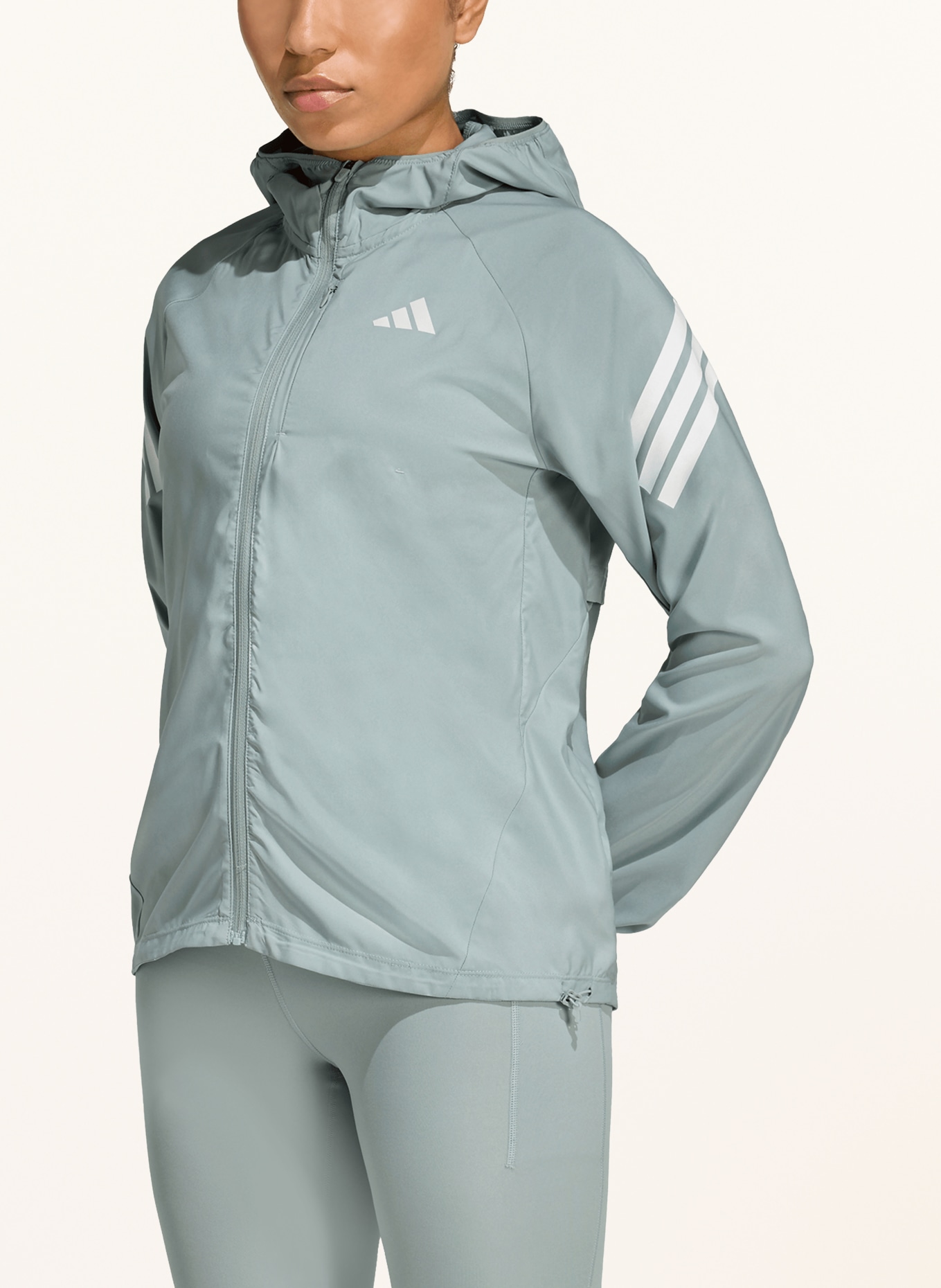 adidas Running jacket ADI365 ICONIC: LIGHT GREEN