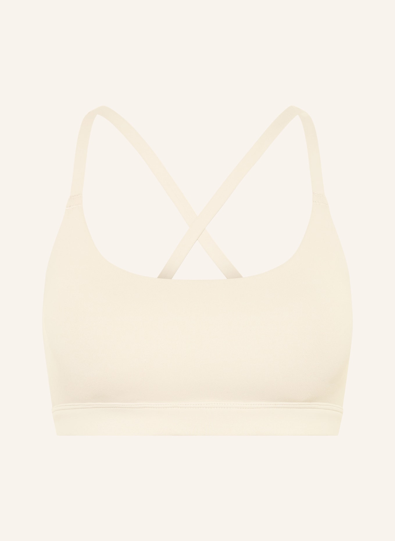 adidas ALL ME sports bra: LIGHT GRAY