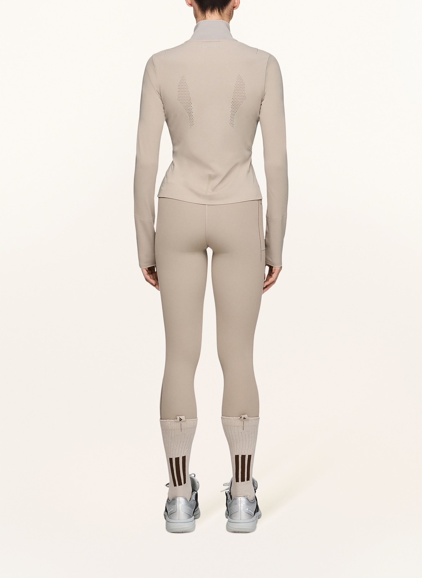 adidas tréninková bunda: SVĚTLE HNĚDÁ