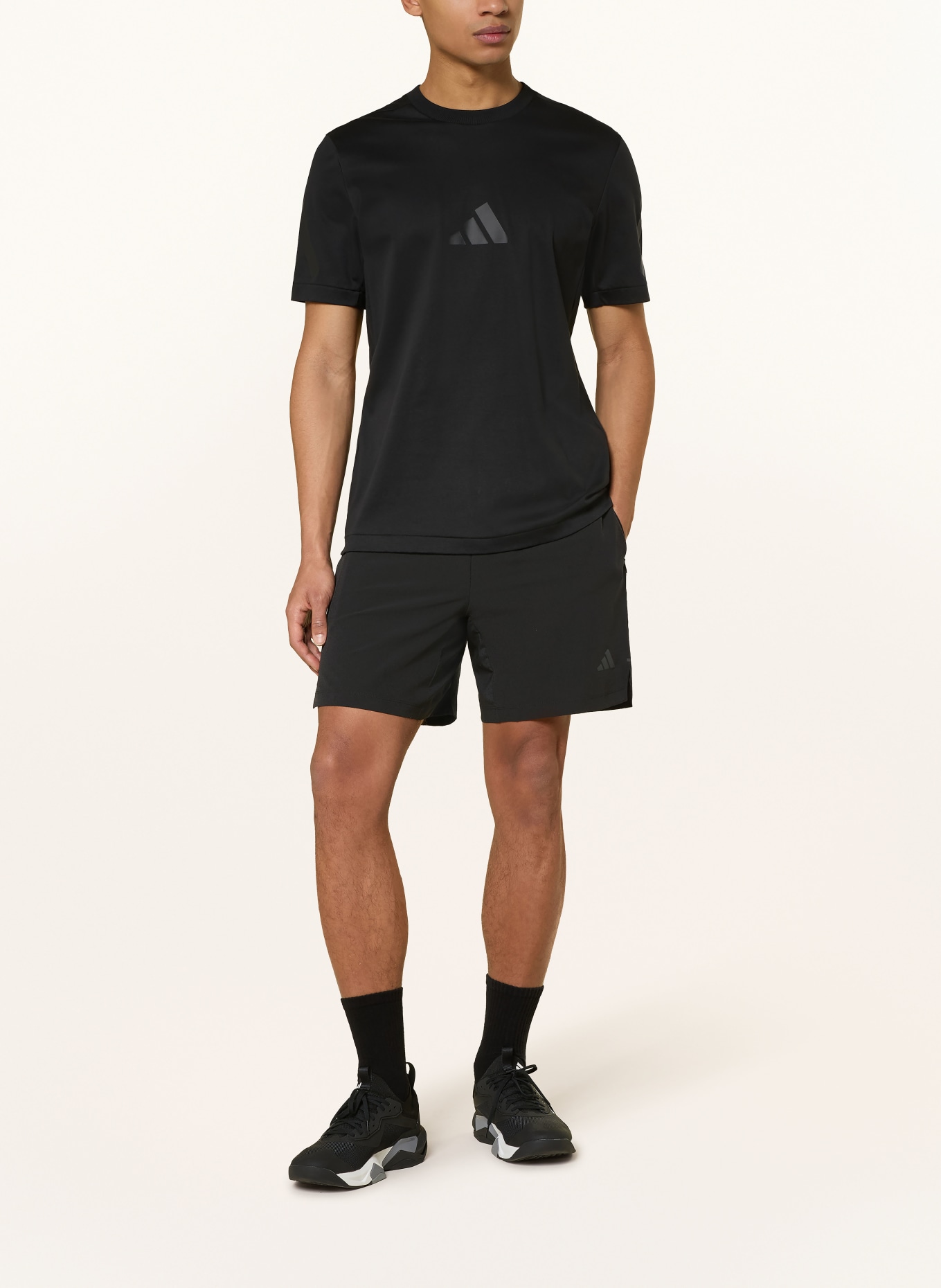 adidas Trainingsshorts D4T POWER: SCHWARZ