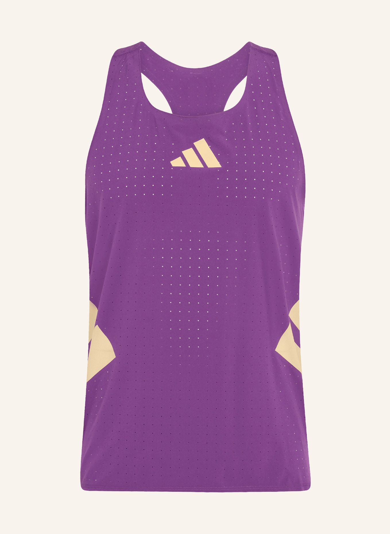 adidas Lauftop ROAD TO RECORDS: LILA / DUNKELGELB