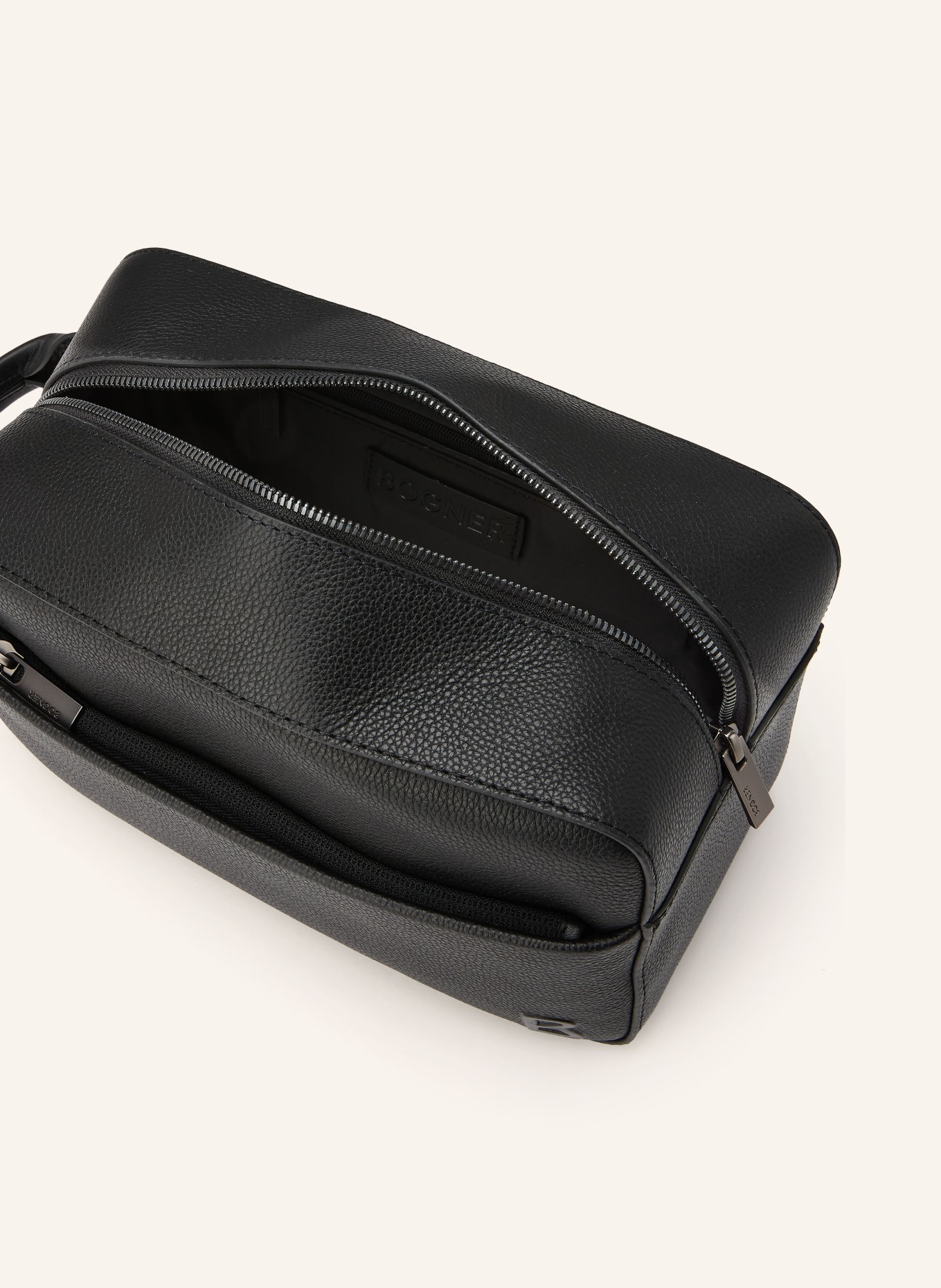 BOGNER KIRORO JONA toiletries bag: BLACK
