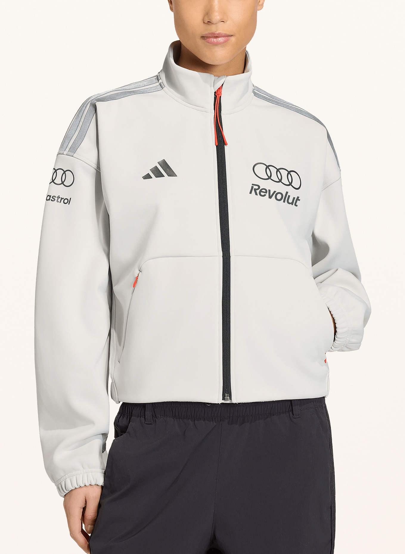 adidas Veste sweat AUDI FORMULA ONE TEAM ENGINEERS & MARKETING: ÉCRU