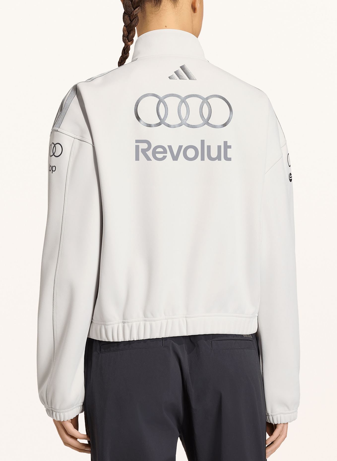 adidas Veste sweat AUDI FORMULA ONE TEAM ENGINEERS & MARKETING: ÉCRU