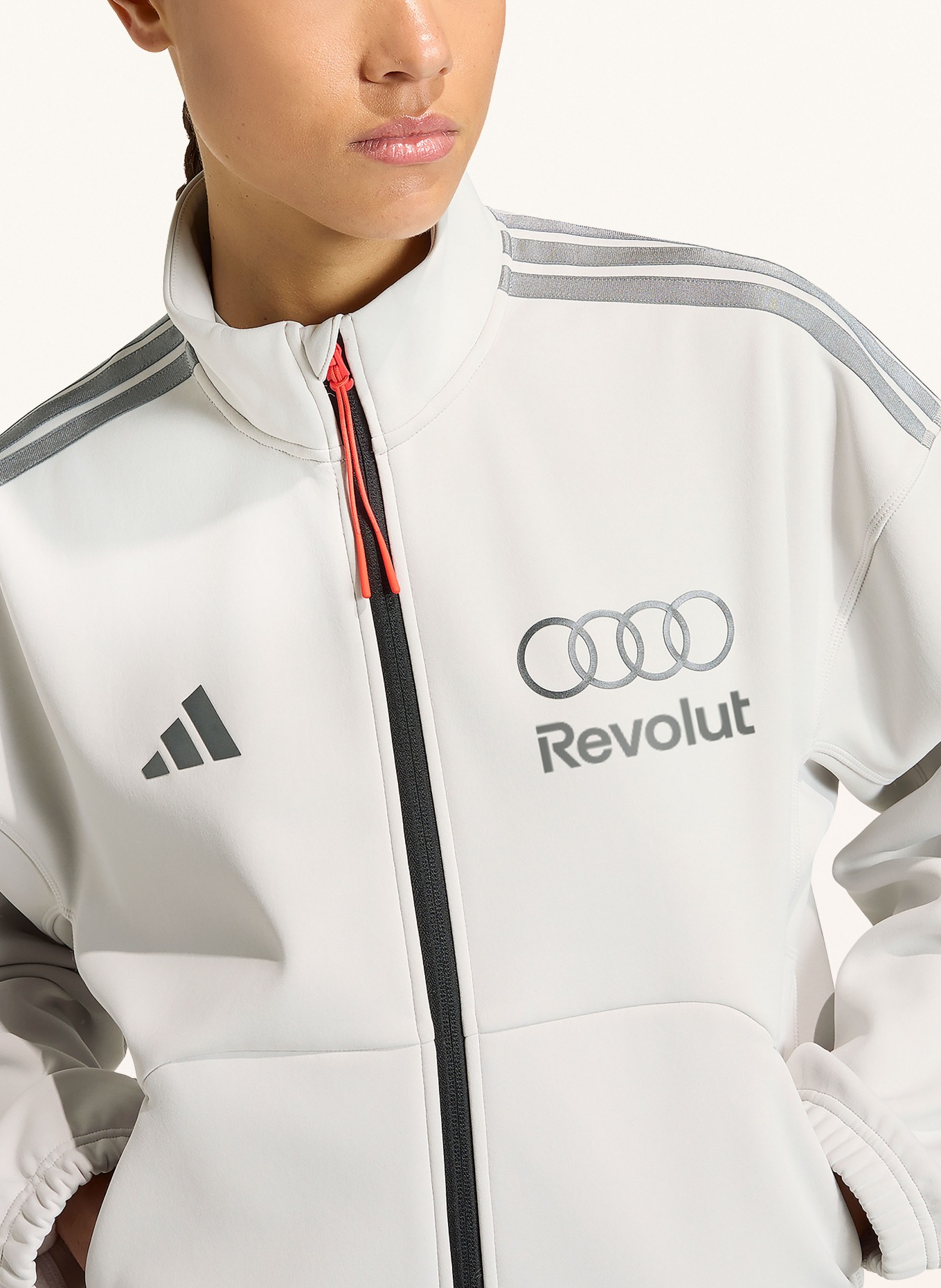 adidas Veste sweat AUDI FORMULA ONE TEAM ENGINEERS & MARKETING: ÉCRU