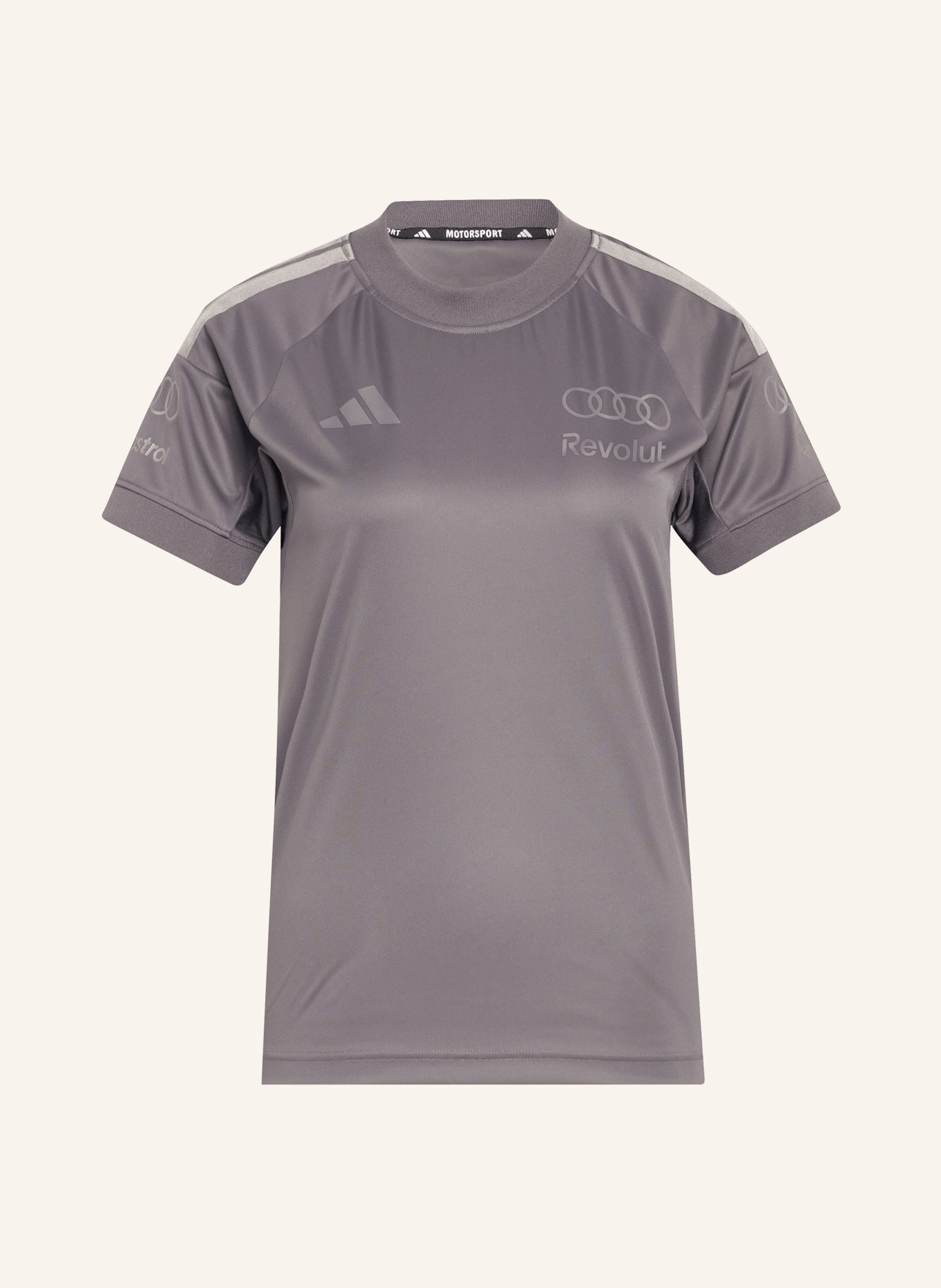 adidas Koszulka AUDI FORMULA ONE TEAM DRIVER JERSEY REPLICA: BRUDNY RÓŻ