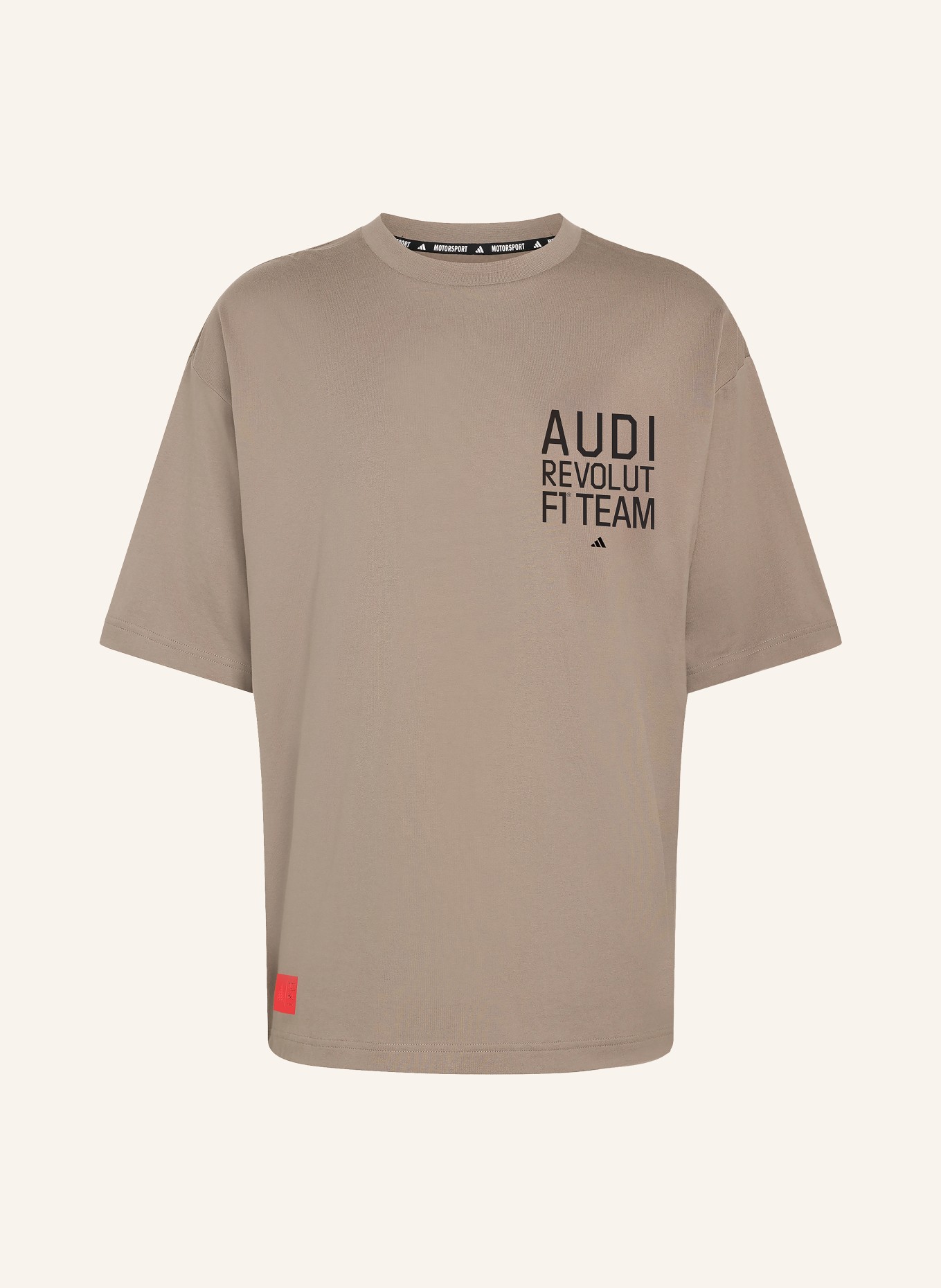 adidas T-shirt AUDI FORMULA ONE TEAM ELEVATED GRAPHIC II: KAKI