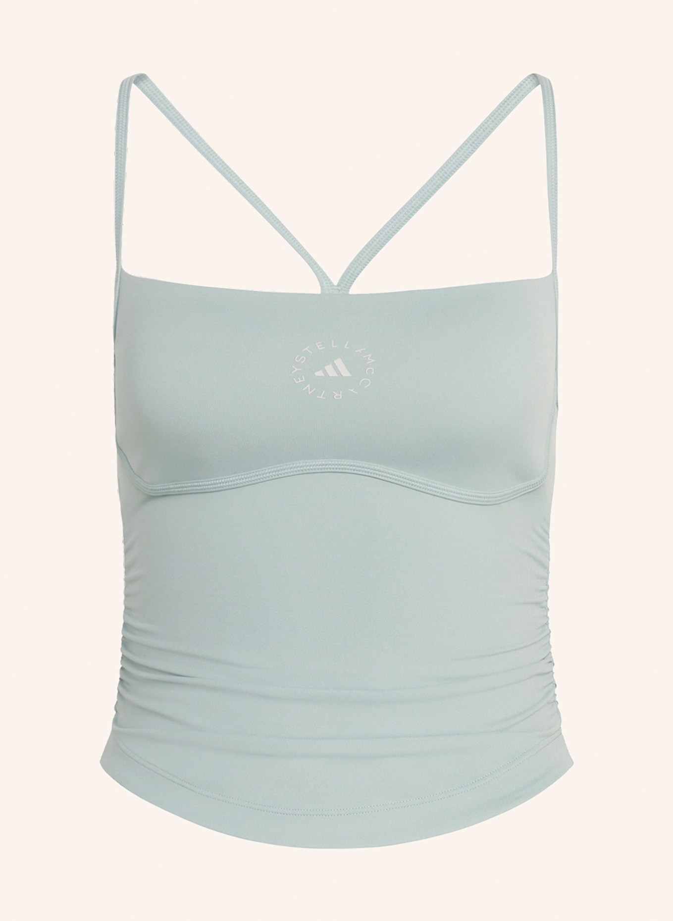 adidas by Stella McCartney Cropped top ADIDAS BY STELLA MCCARTNEY: MINT