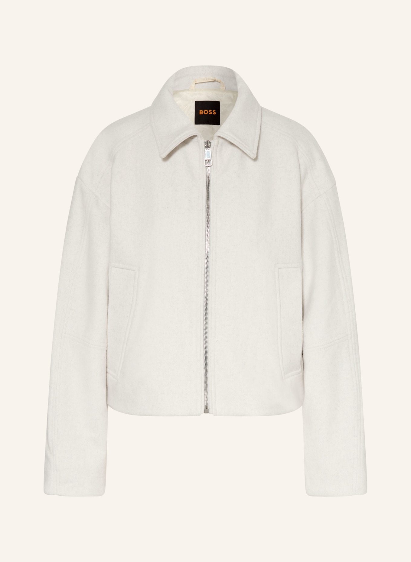 BOSS Bunda CARIANA: BÉŽOVÁ