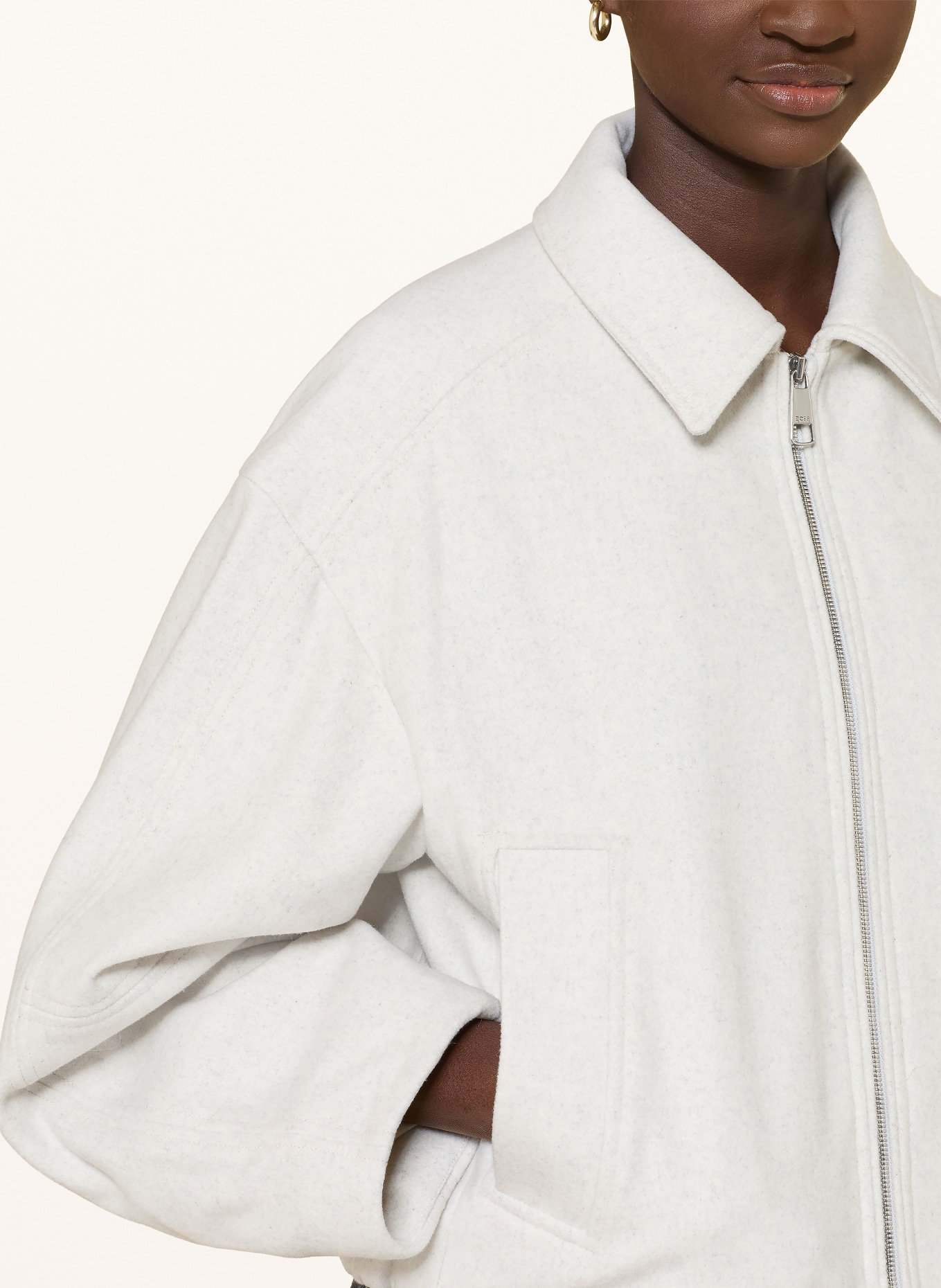 BOSS Bunda CARIANA: BÉŽOVÁ