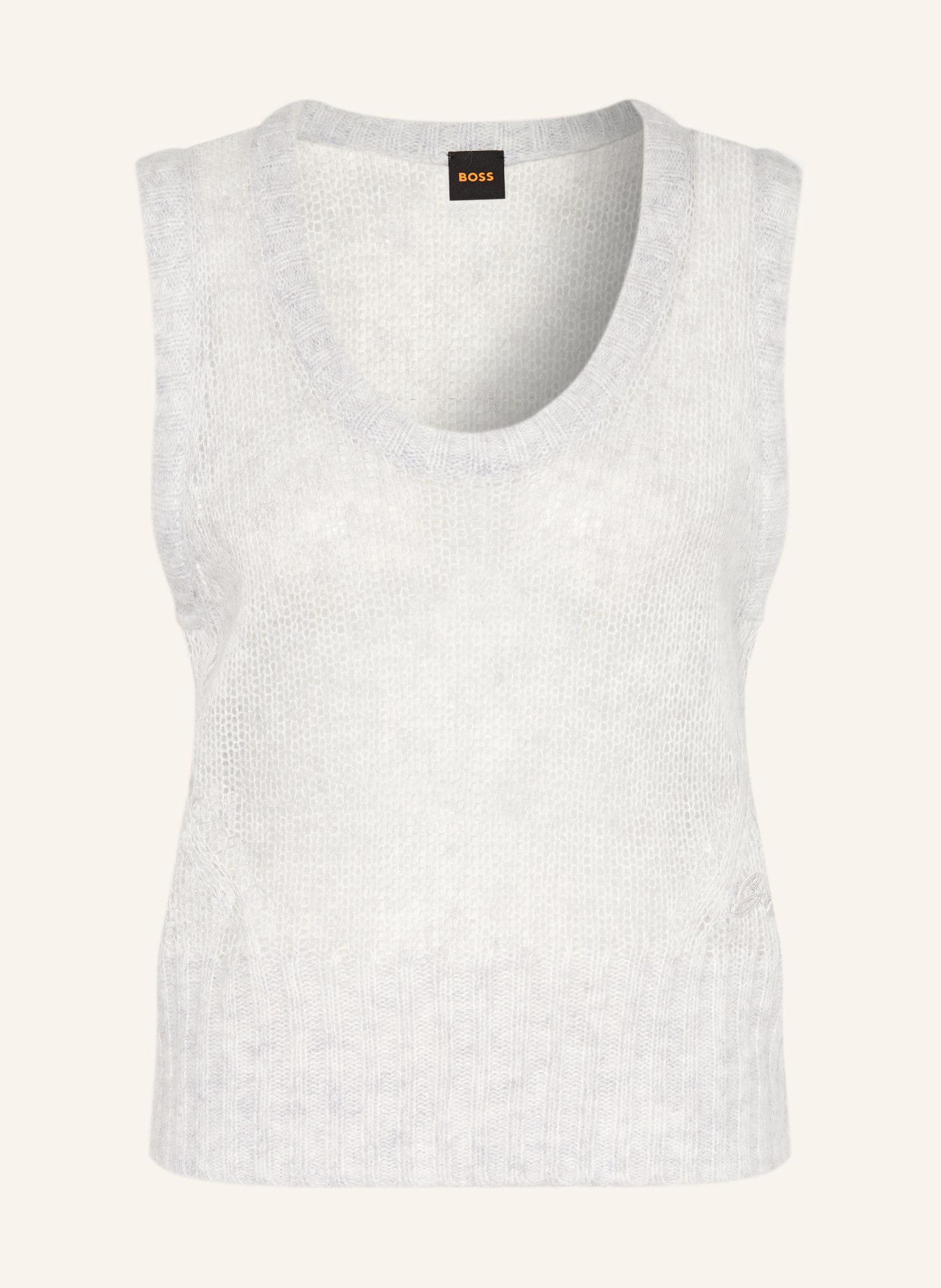 BOSS Pullunder FRIGNAC: HELLGRAU