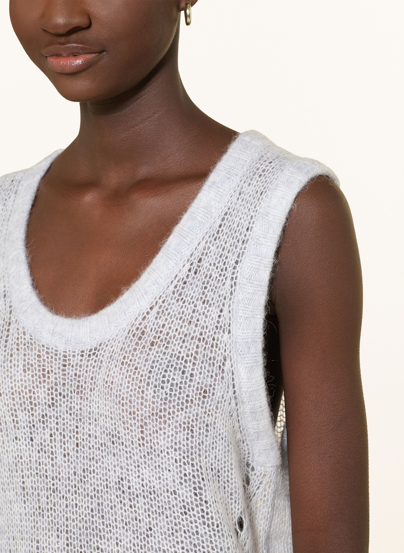 BOSS Pullunder FRIGNAC: HELLGRAU