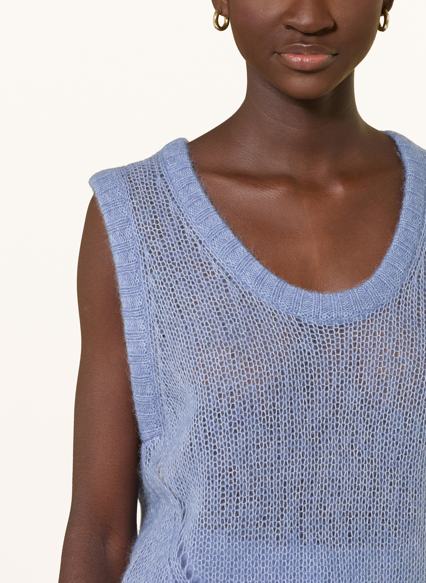 BOSS Pullunder FRIGNAC: BLAU