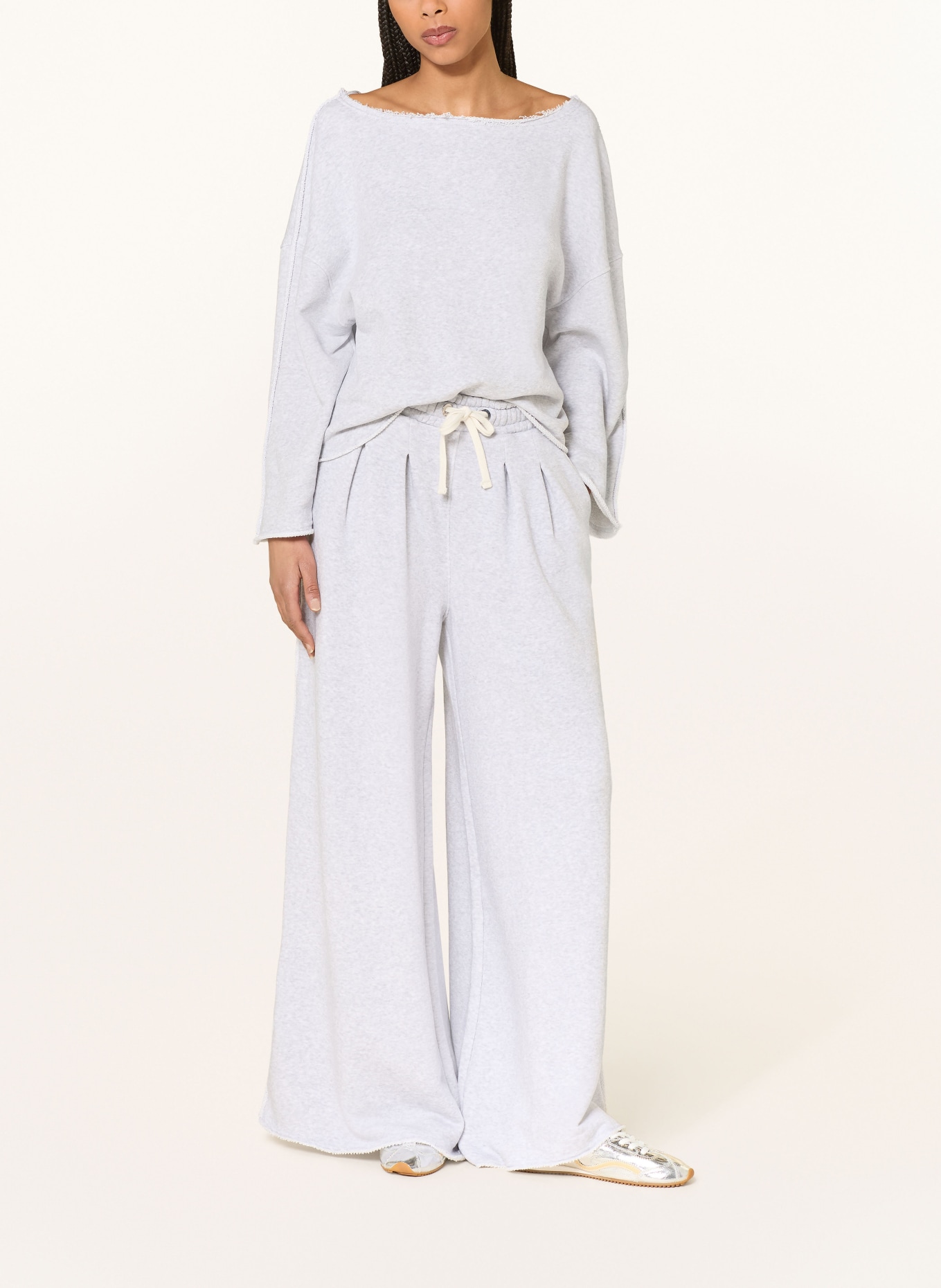 BOSS Sweatpants ELENYX: HELLGRAU