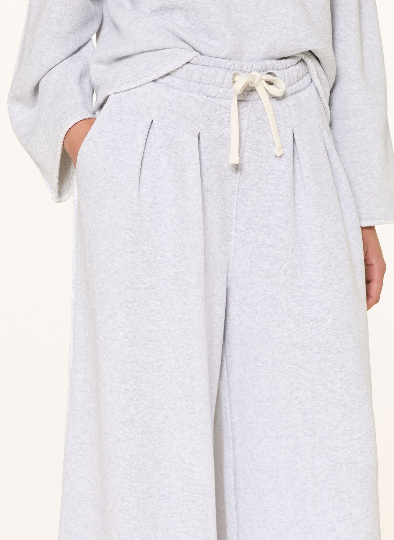 BOSS Sweatpants ELENYX: HELLGRAU