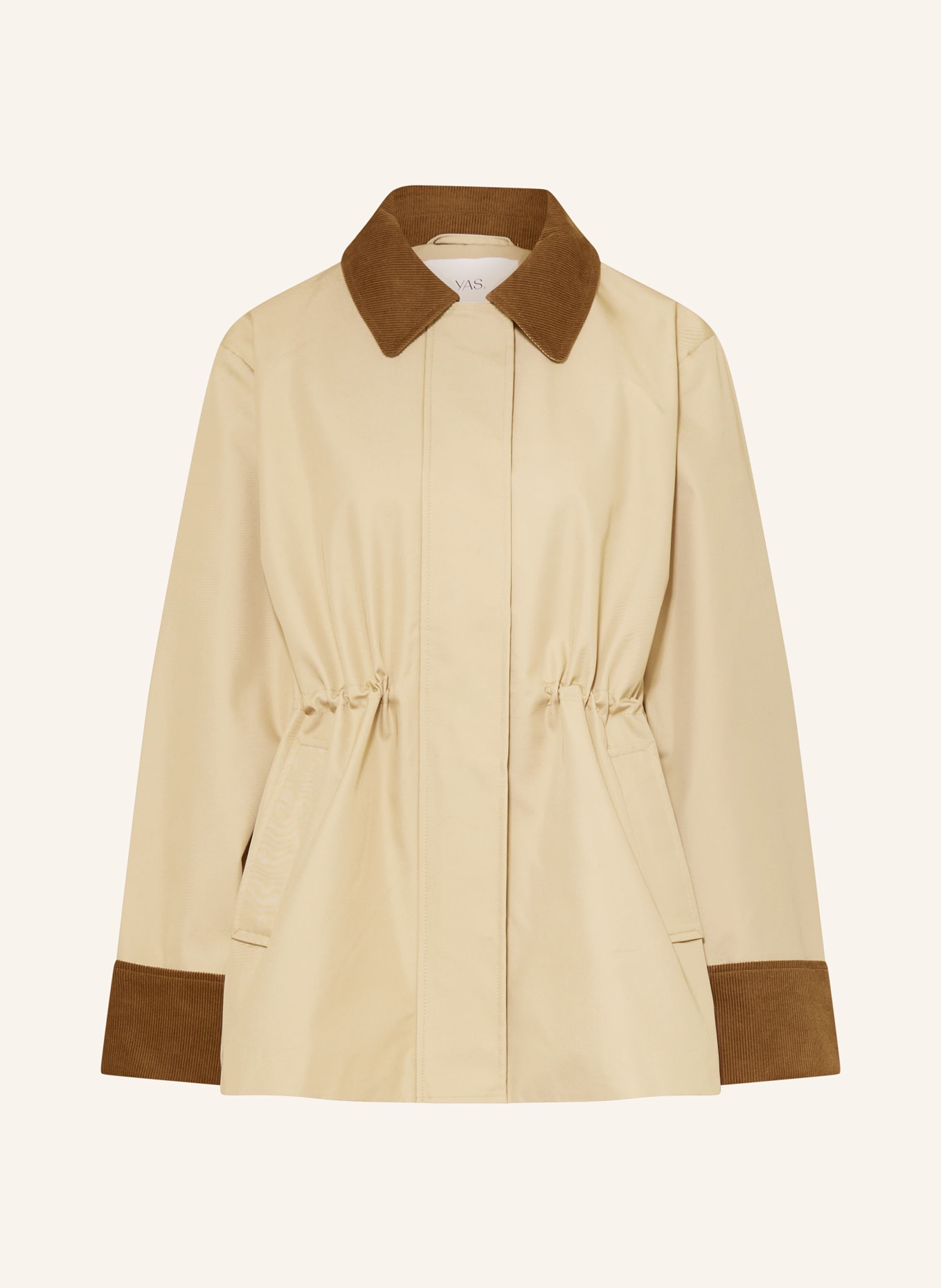 Y.A.S. kurtka: BEŻOWY / BRĄZOWY