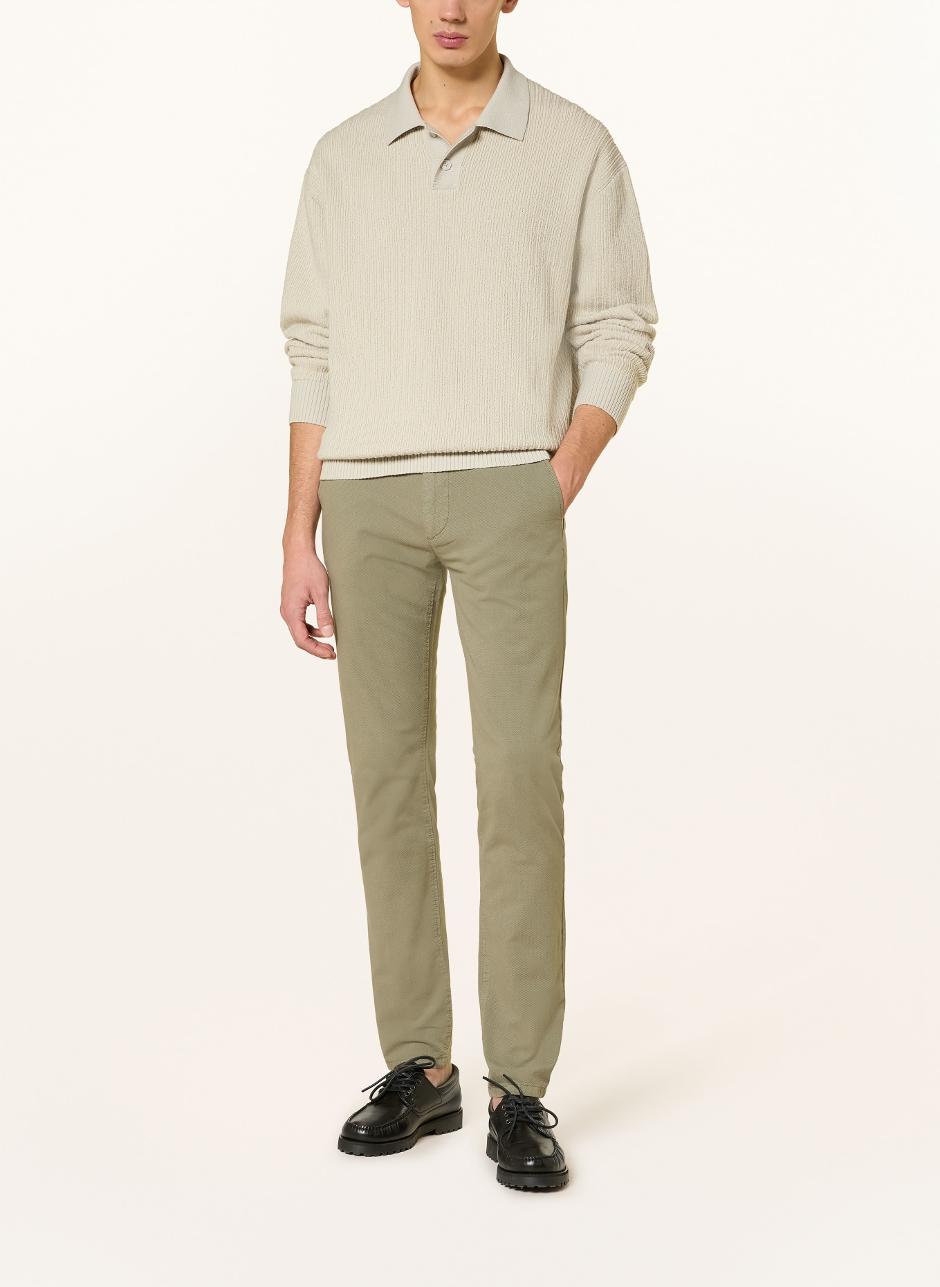BOSS Chino Slim Fit: KHAKI