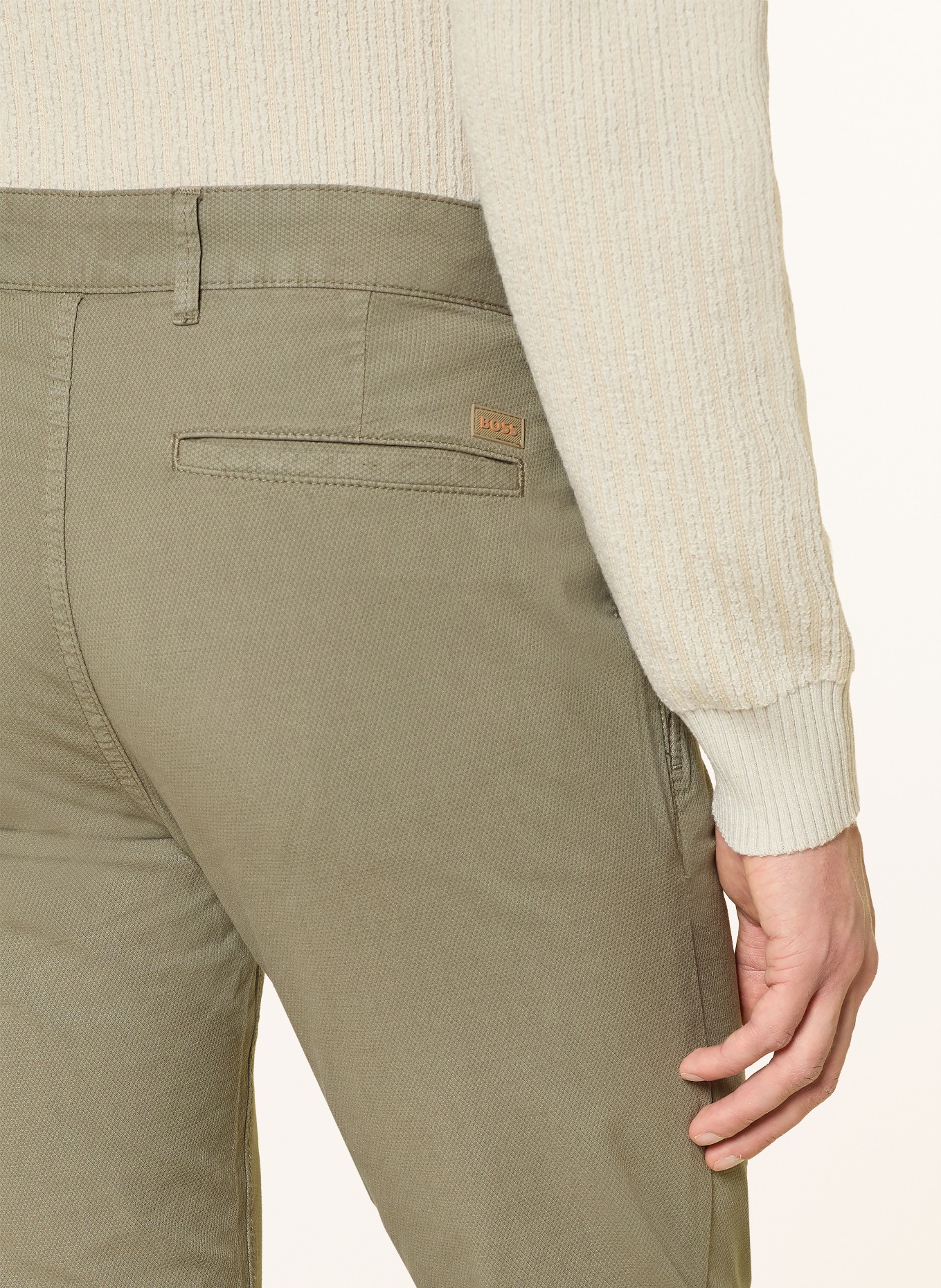 BOSS Chino Slim Fit: KHAKI