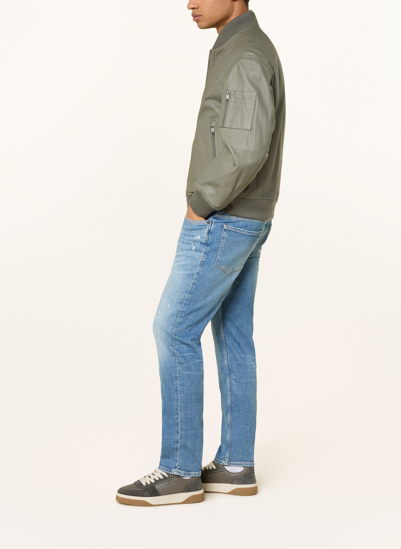 BOSS Jeans RE.MAINE Regular Fit: 441 TURQUOISE/AQUA