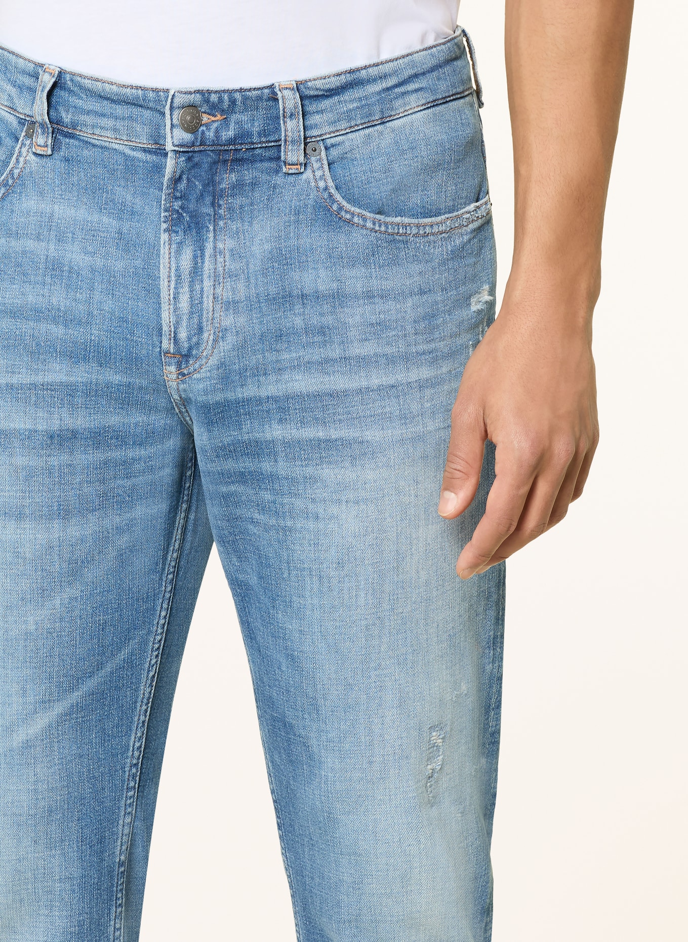 BOSS Jeans RE.MAINE Regular Fit: 441 TURQUOISE/AQUA