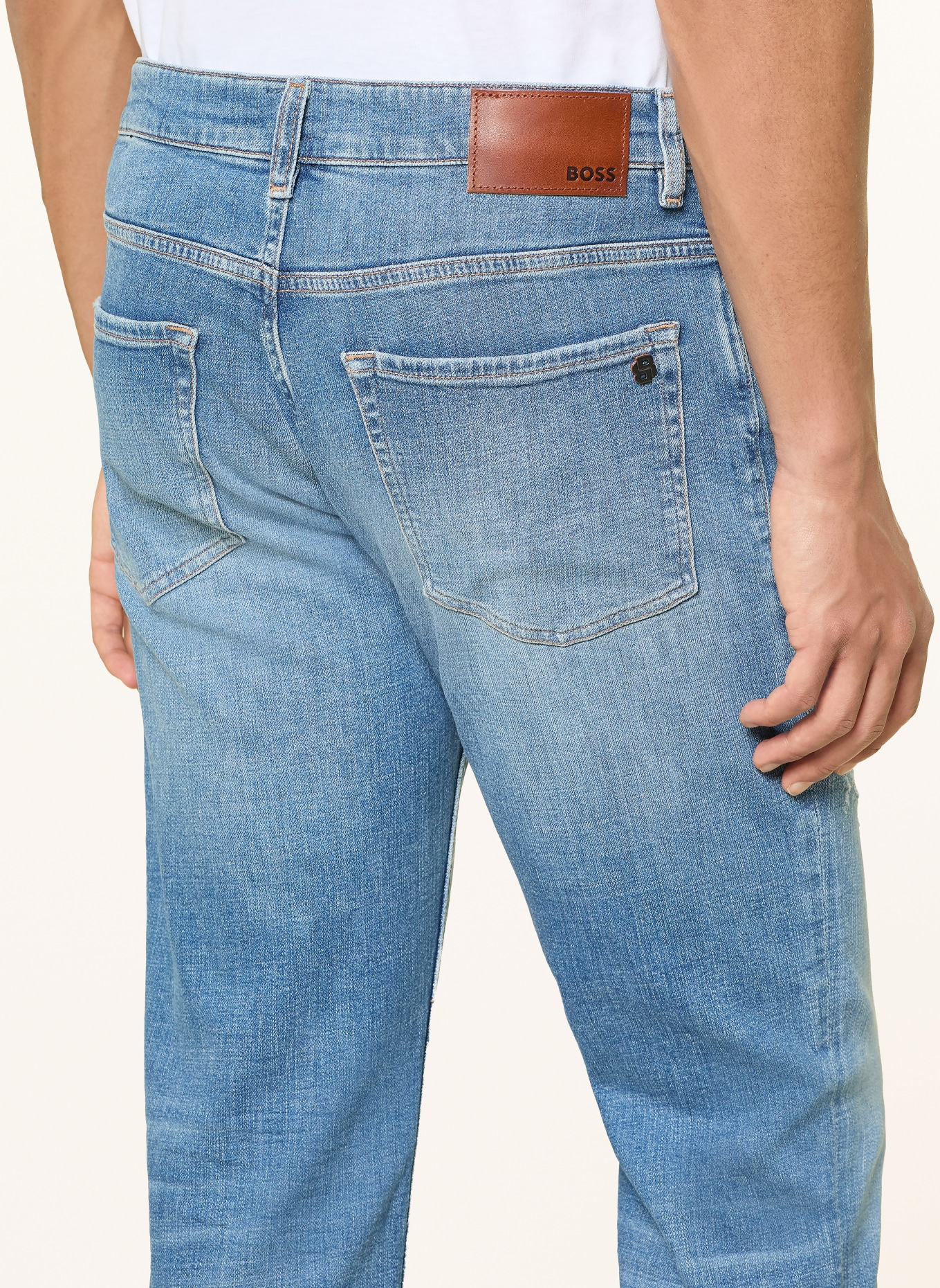 BOSS Jeans RE.MAINE Regular Fit: 441 TURQUOISE/AQUA