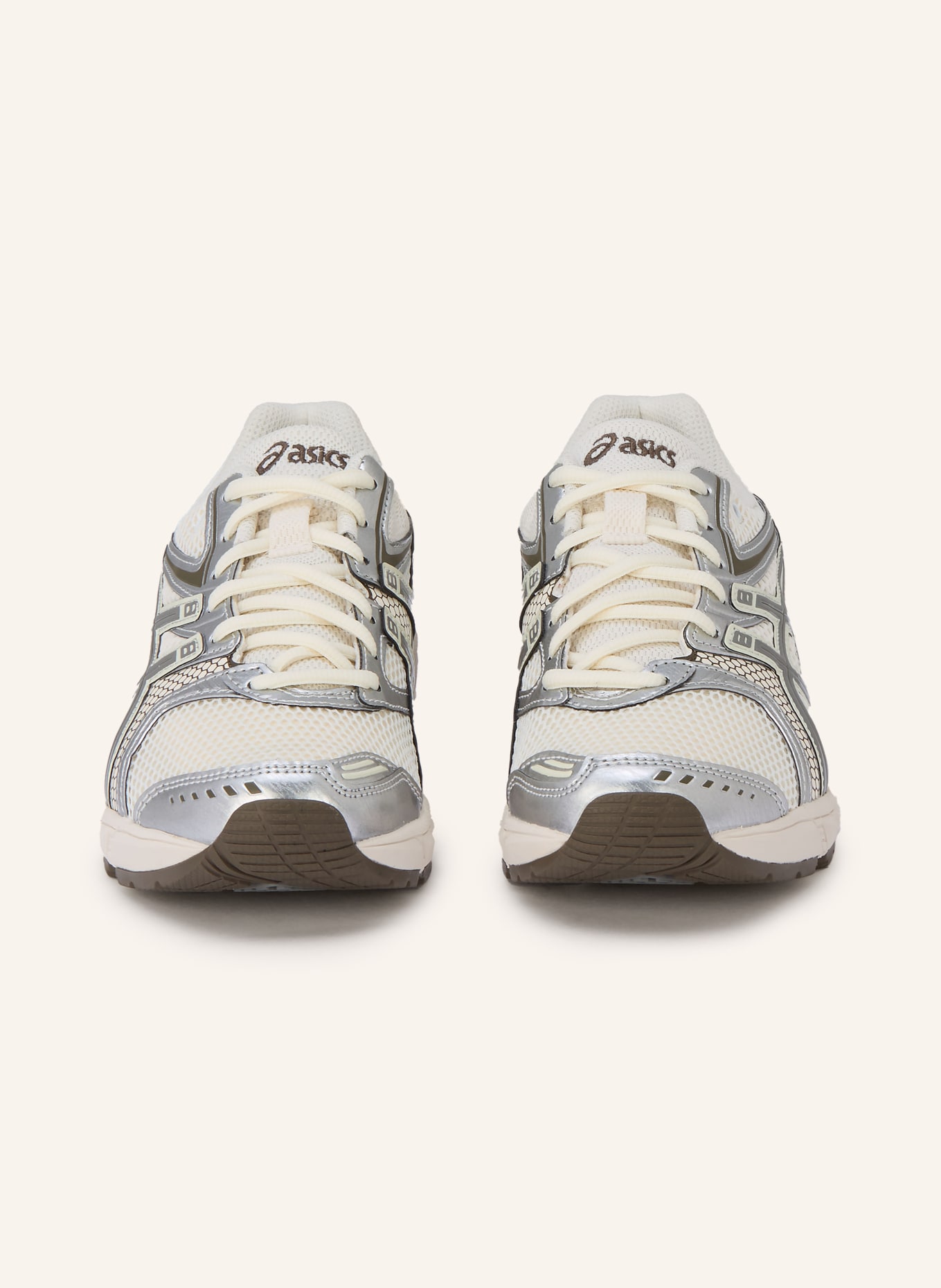 ASICS GEL-DS TRAINER 14 sneaker: WHITE / SILVER / PLATINUM