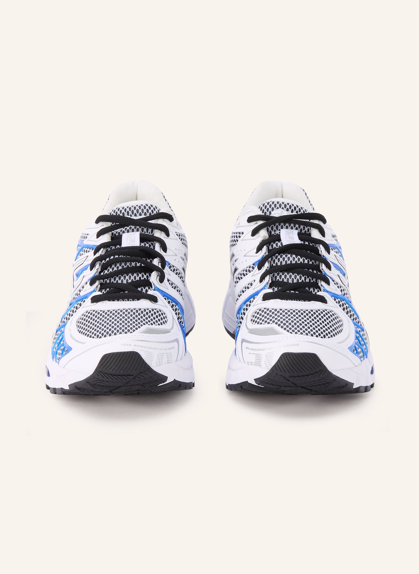 ASICS Baskets GEL-KAYANO 20: BLANC / BLEU / NOIR