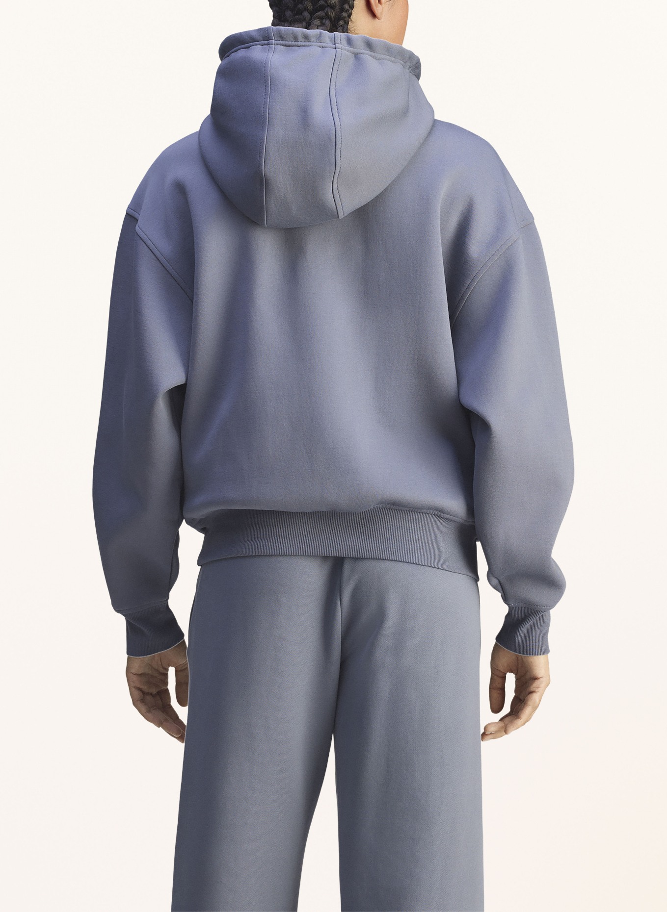 adidas by Stella McCartney Mikina s kapucí ADIDAS BY STELLA MCCARTNEY: ŠEDÁ