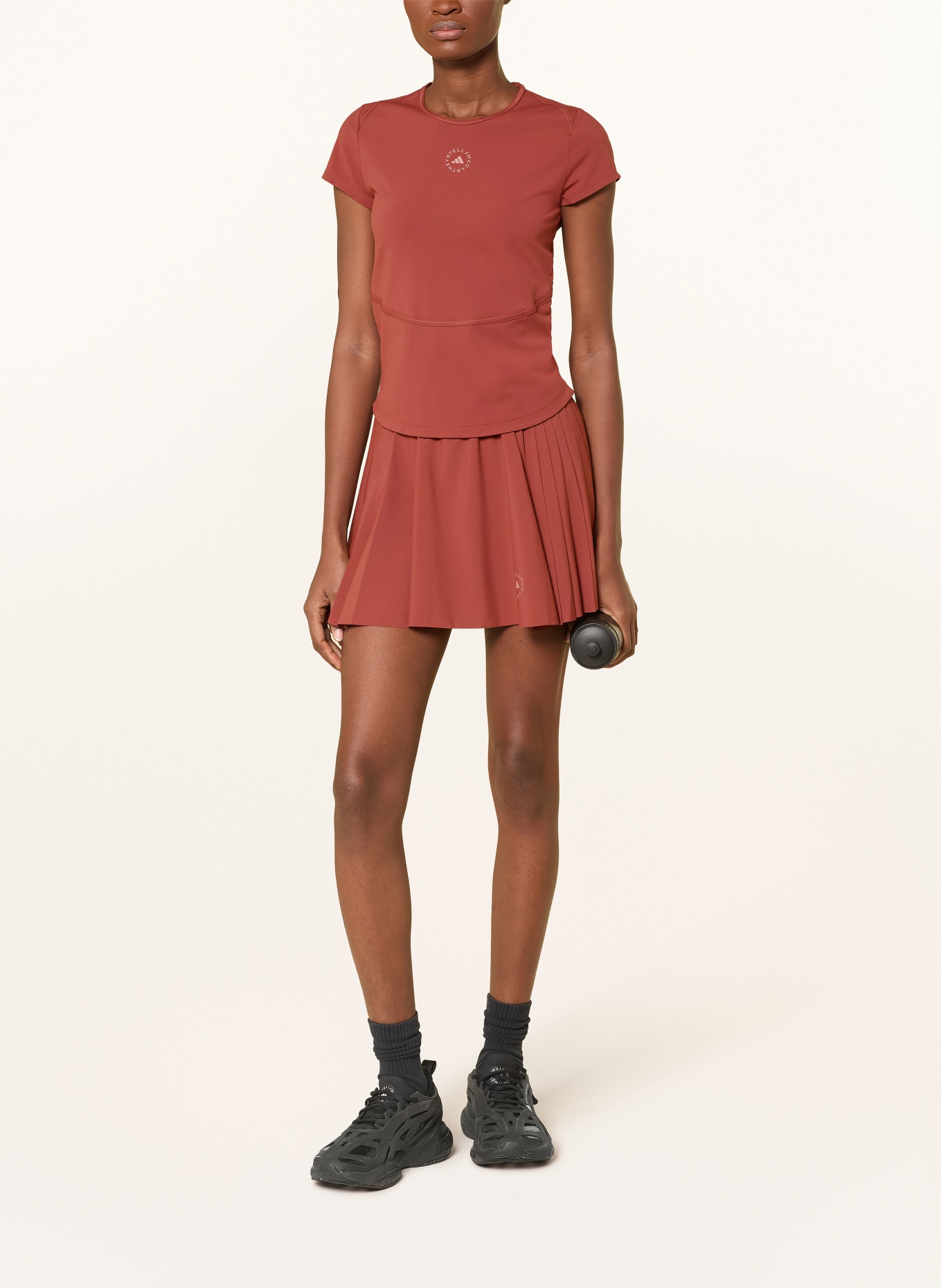 adidas by Stella McCartney ADIDAS BY STELLA MCCARTNEY tennis skirt: BROWN