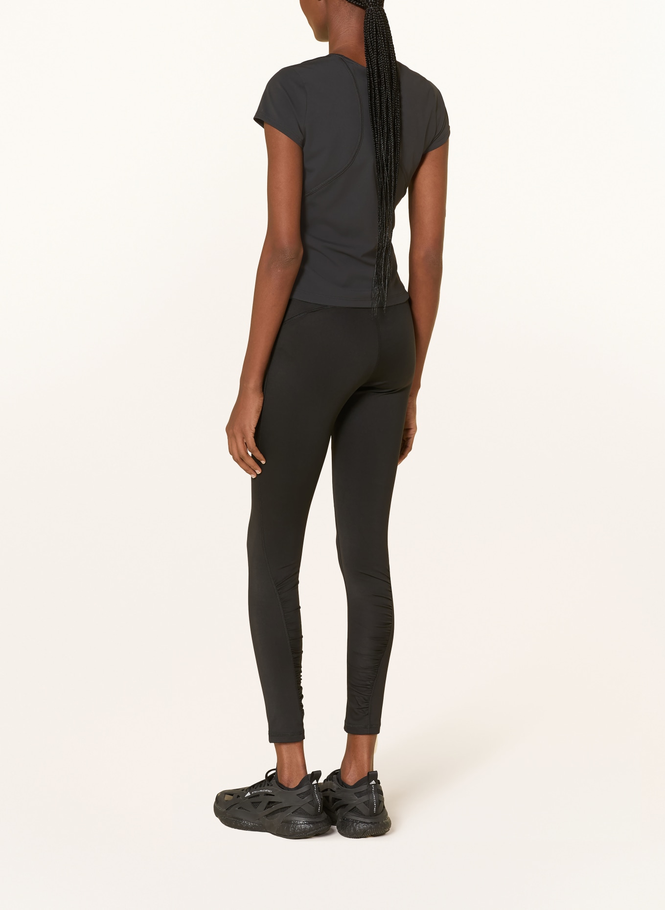 adidas by Stella McCartney Tričko ADIDAS BY STELLA MCCARTNEY: ČERNÁ