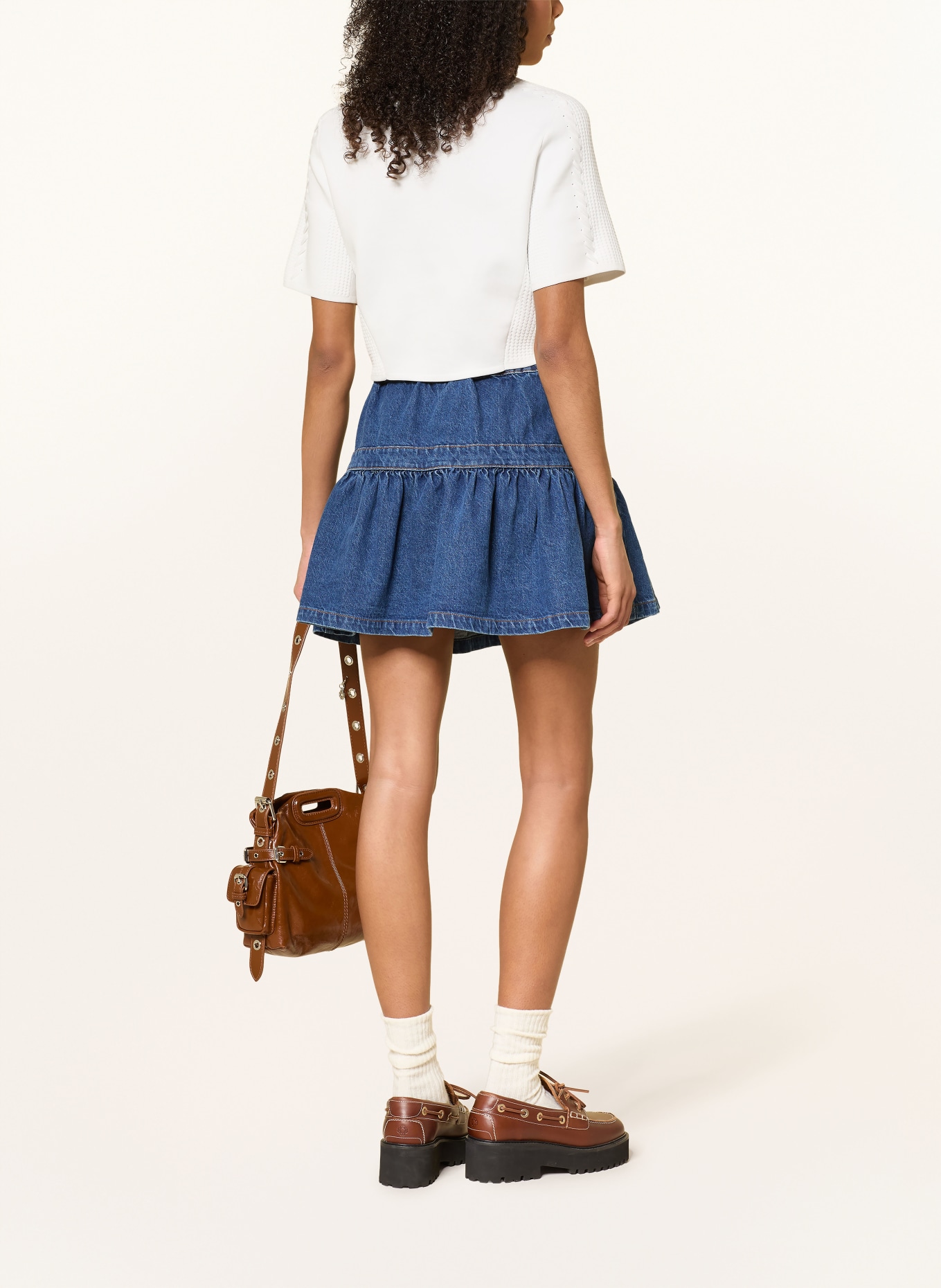 maje Krótki kardigan: BIAŁY