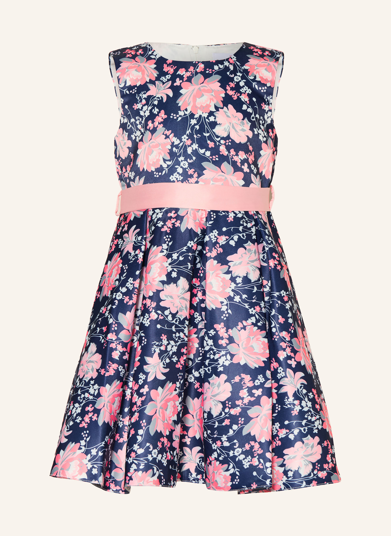 DANAMADE robe: BLEU FONCÉ / ROSE FUCHSIA / BLANC