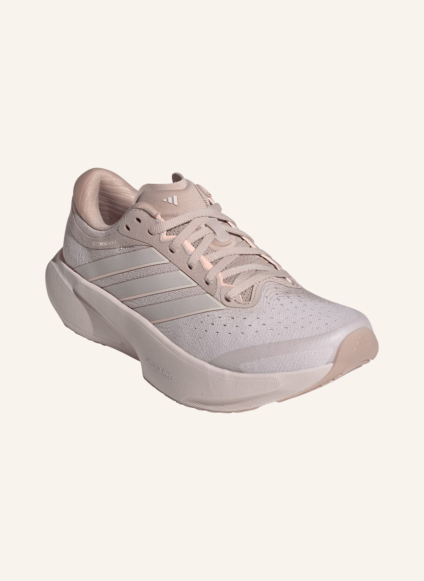 adidas Laufschuhe SUPERNOVA RISE 3: BEIGE / ROSÉ / HELLGRAU