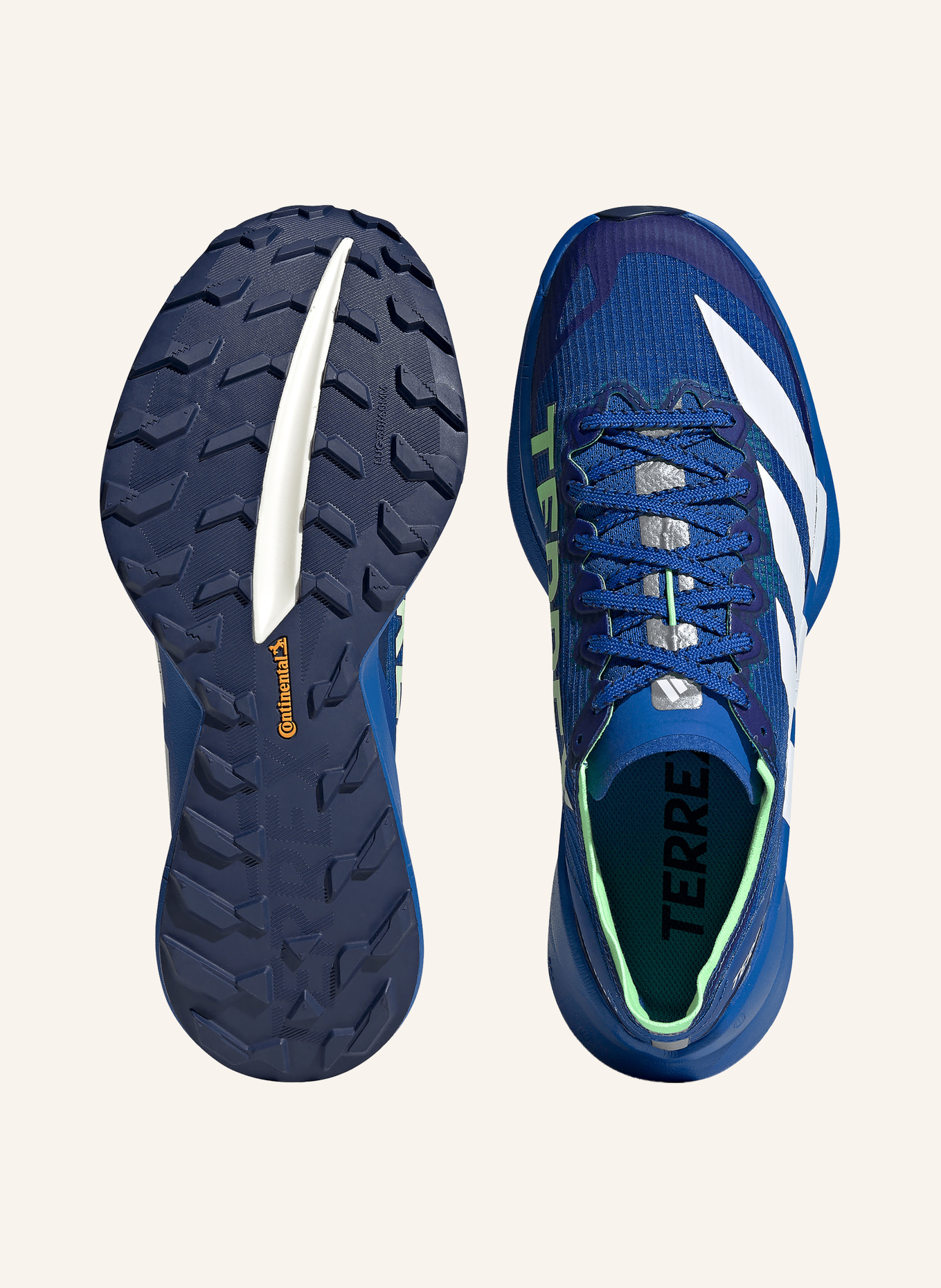 adidas TERREX Boty pro trailový běh TERREX AGRAVIC SPEED ULTRA 2: MODRÁ / SVĚTLE ZELENÁ / BÍLÁ