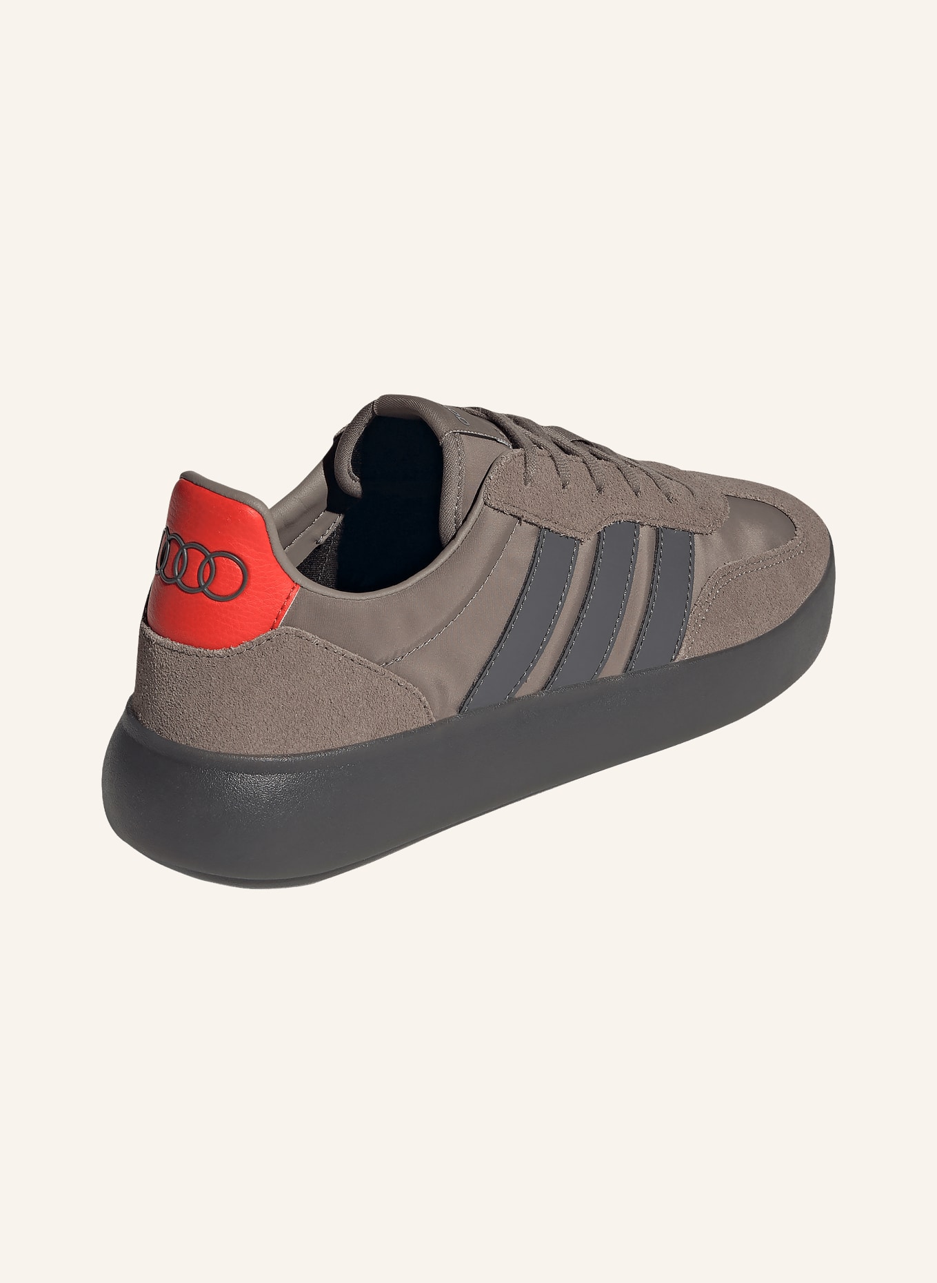 adidas Buty sportowe BARREDA DECODE: SZARY / CZIEMNOSZARY / CZERWONY