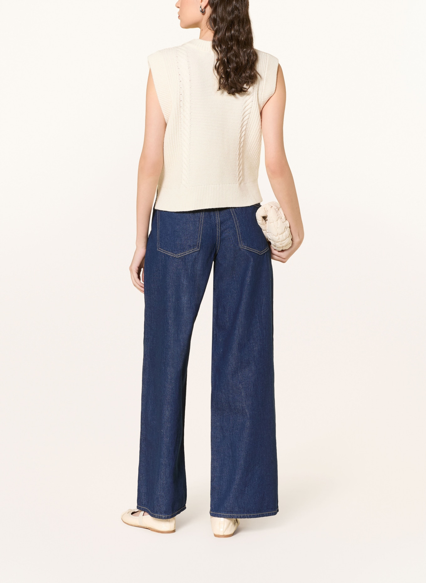 ONLY Wide-leg jeans: MEDIUM BLUE DENIM