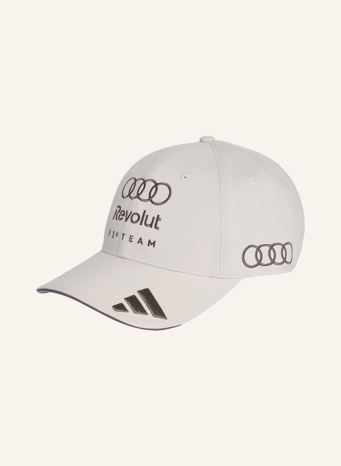 adidas Cap AUDI REVOLUT FORMULA ONE TEAM: CREME