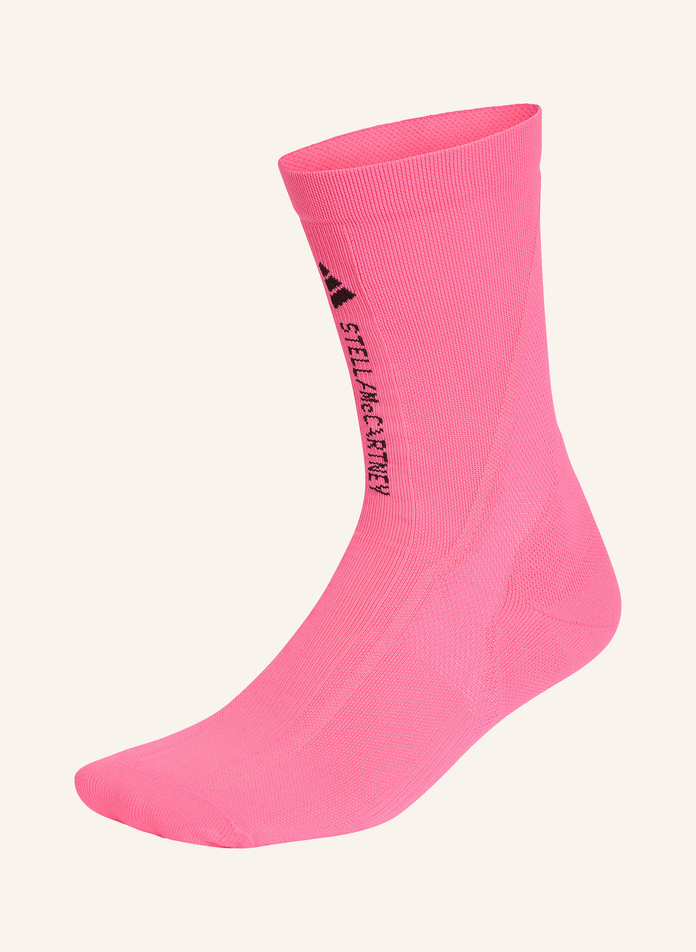 adidas by Stella McCartney Socken ADIDAS BY STELLA MCCARTNEY CREW: NEONPINK / SCHWARZ