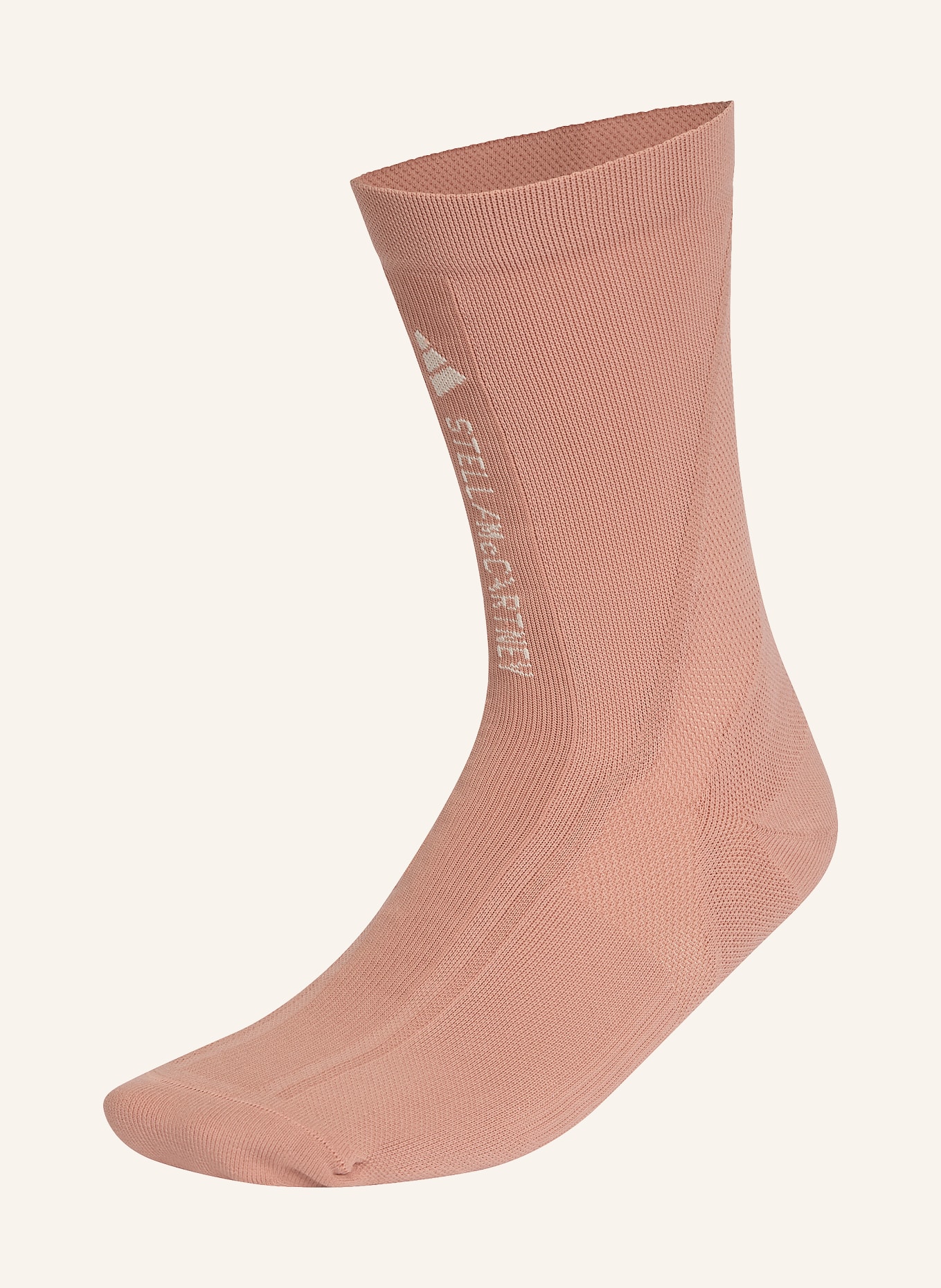 adidas by Stella McCartney Sportsocken ADIDAS BY STELLA MCCARTNEY CREW: ALTROSA / CREME