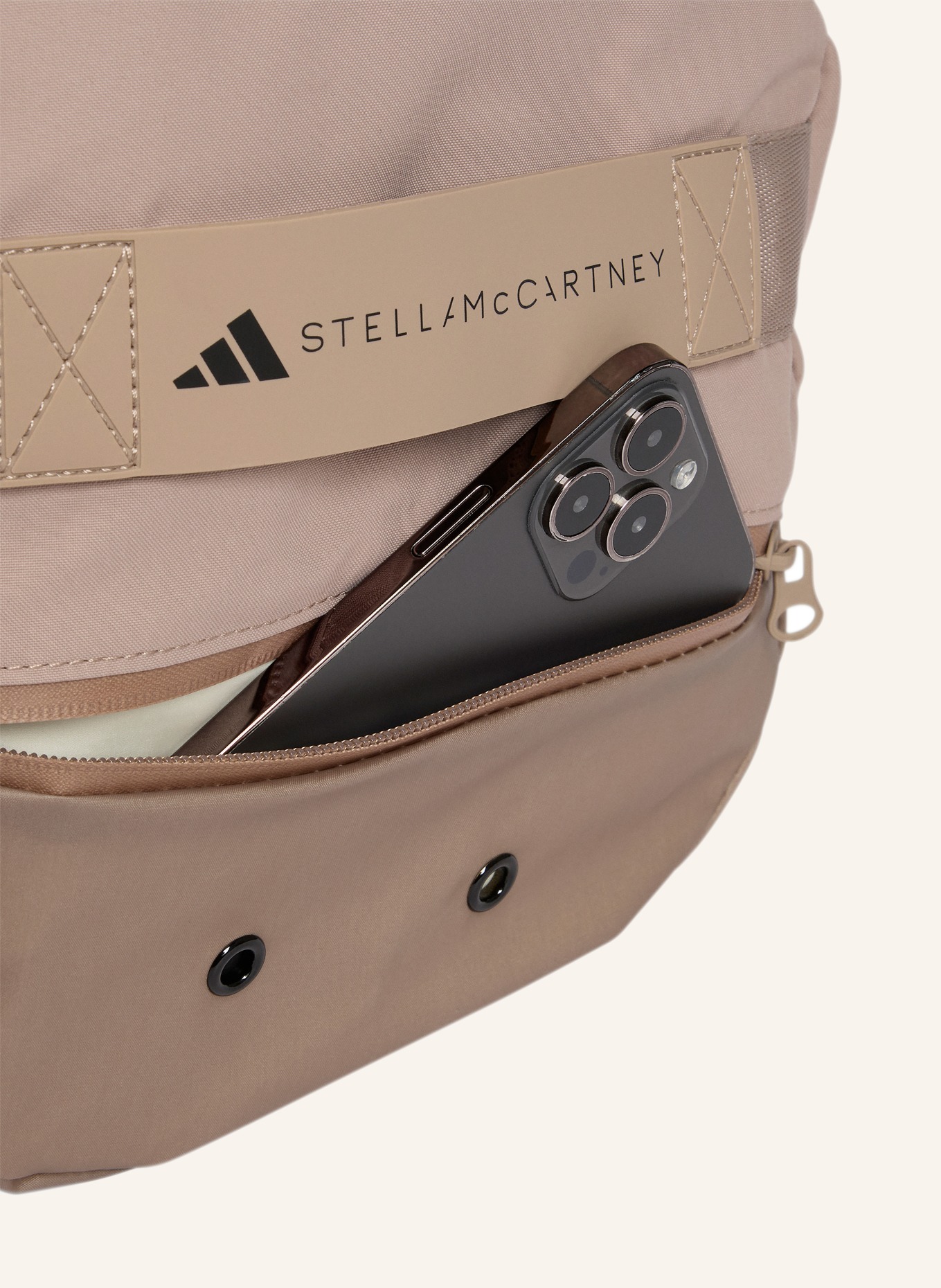 adidas by Stella McCartney Sporttasche ADIDAS BY STELLA MCCARTNEY: BEIGE