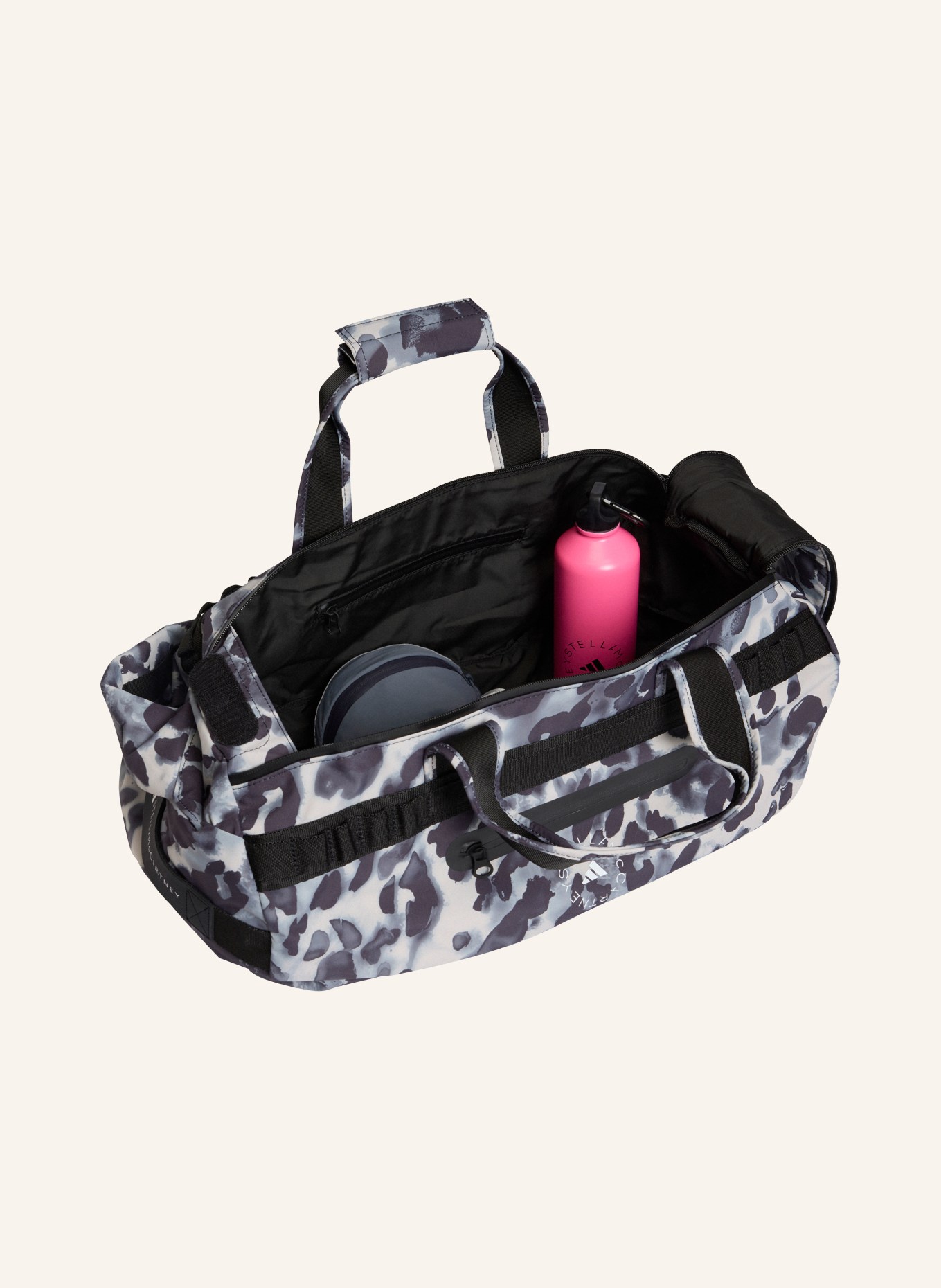 adidas by Stella McCartney Sporttasche ADIDAS BY STELLA MCCARTNEY: CREME / DUNKELBLAU / SCHWARZ