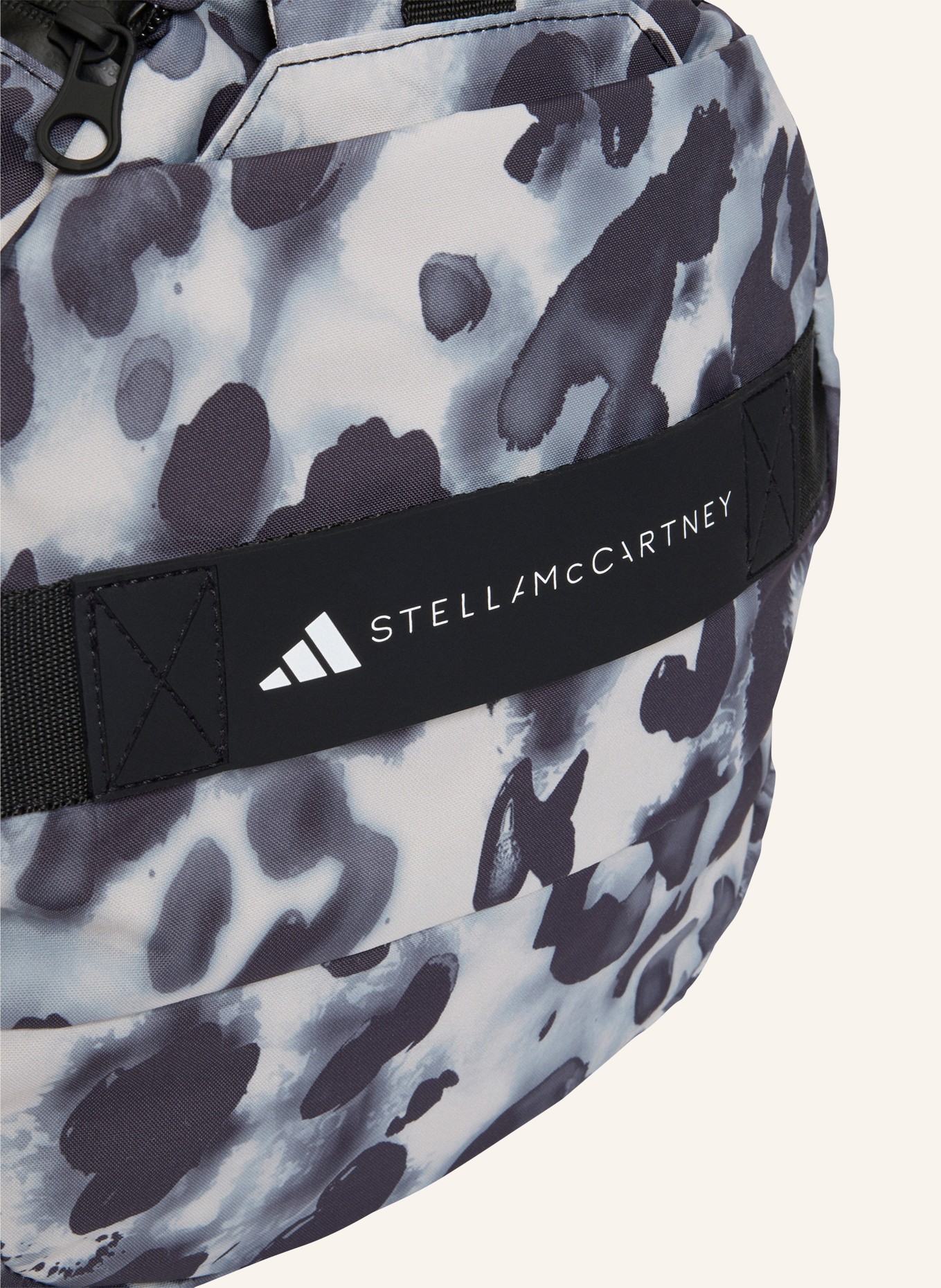 adidas by Stella McCartney Sporttasche ADIDAS BY STELLA MCCARTNEY: CREME / DUNKELBLAU / SCHWARZ
