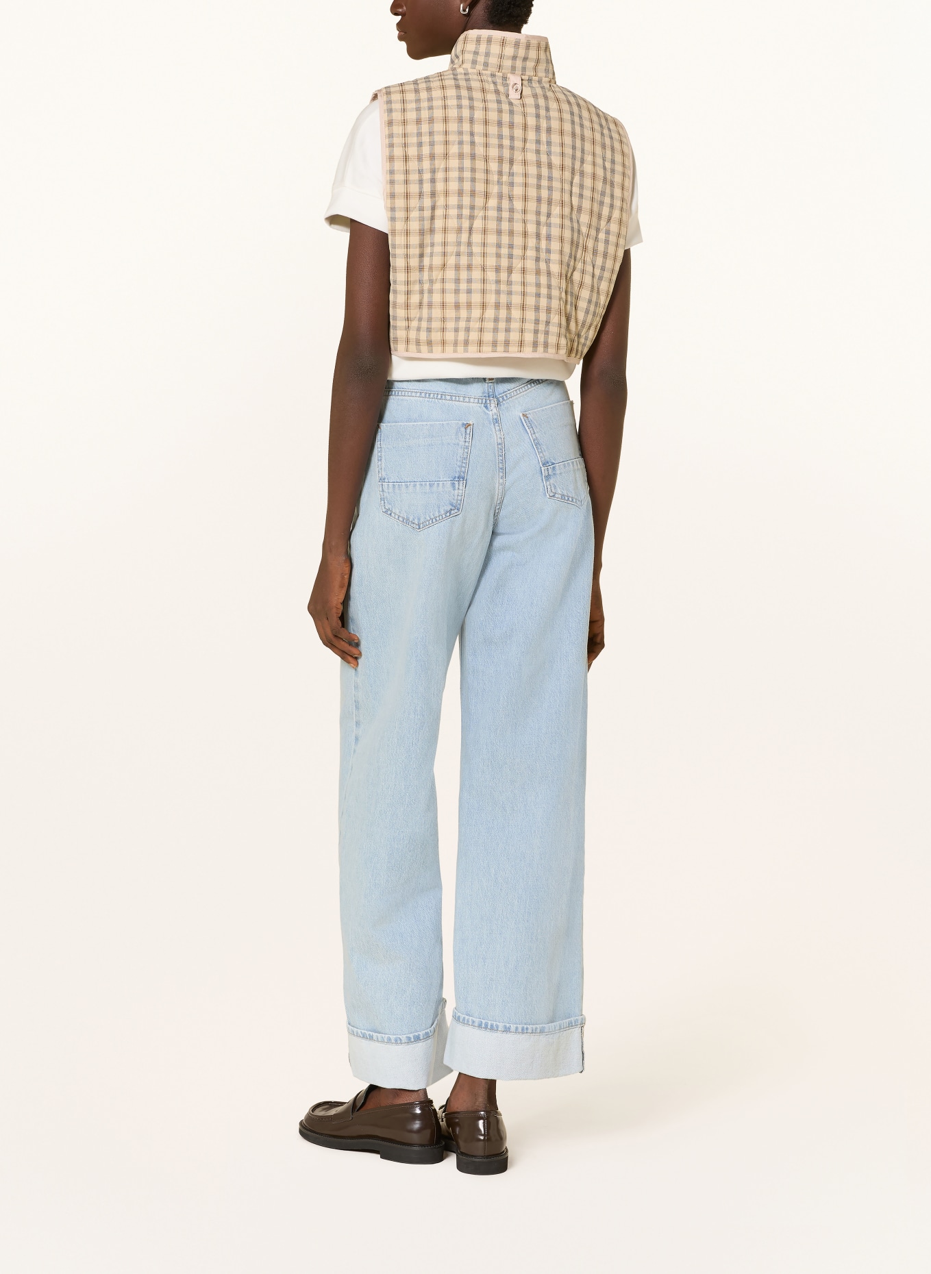 ONLY Wide Leg Jeans: LIGHT BLUE DENIM