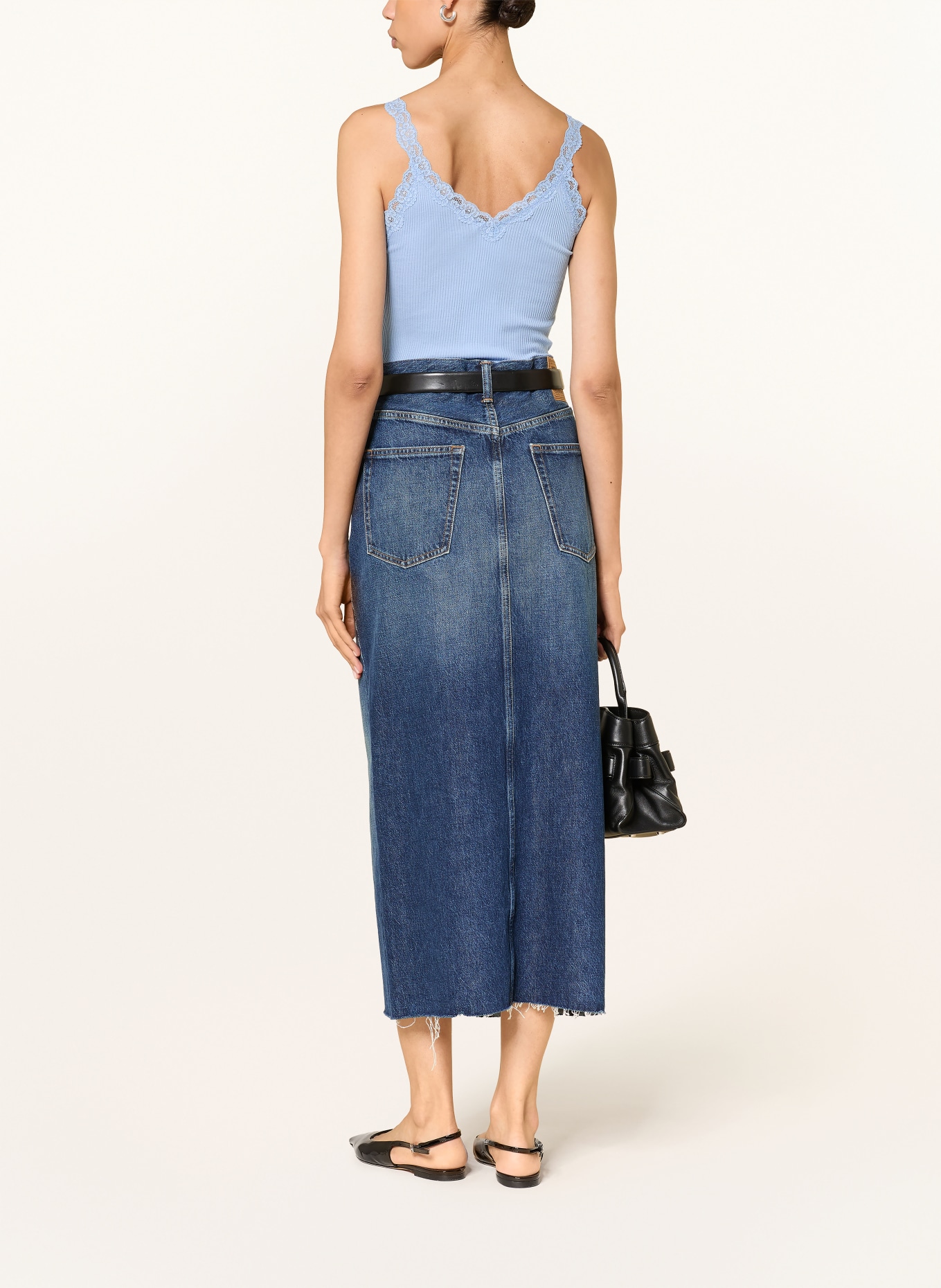 rosemunde Top BALTA: HELLBLAU